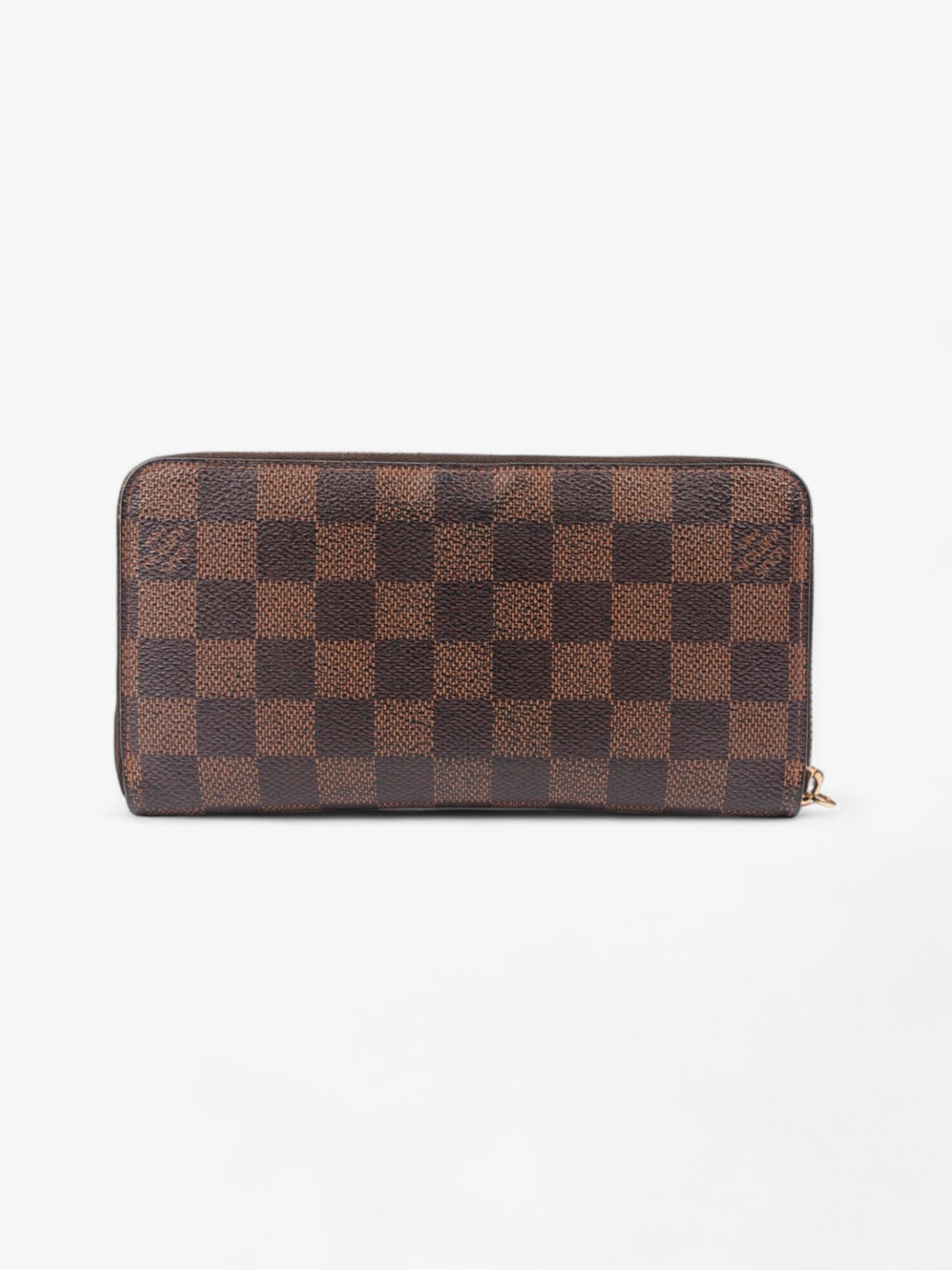 Louis Vuitton Zippy Ebene Coated Damier Canvas Coated Canvas Wallet Case Canvas 5