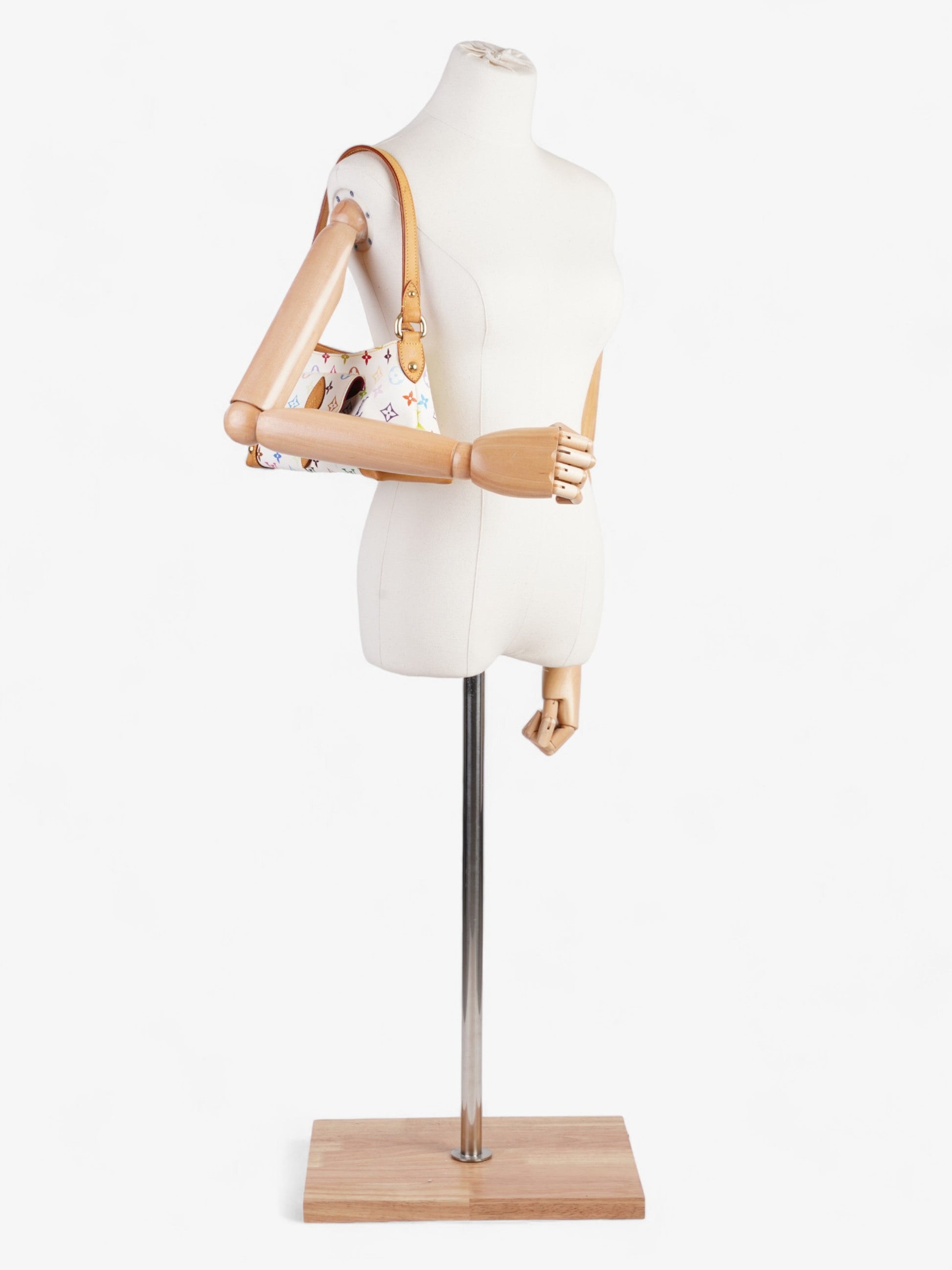Louis Vuitton Eliza Multicolour Coated Monogram Canvas Coated Canvas White Apparel