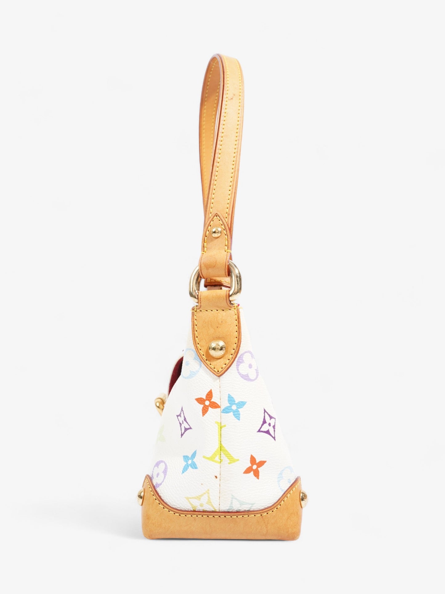 Louis Vuitton Eliza Multicolour Coated Monogram Canvas Coated Canvas White Apparel
