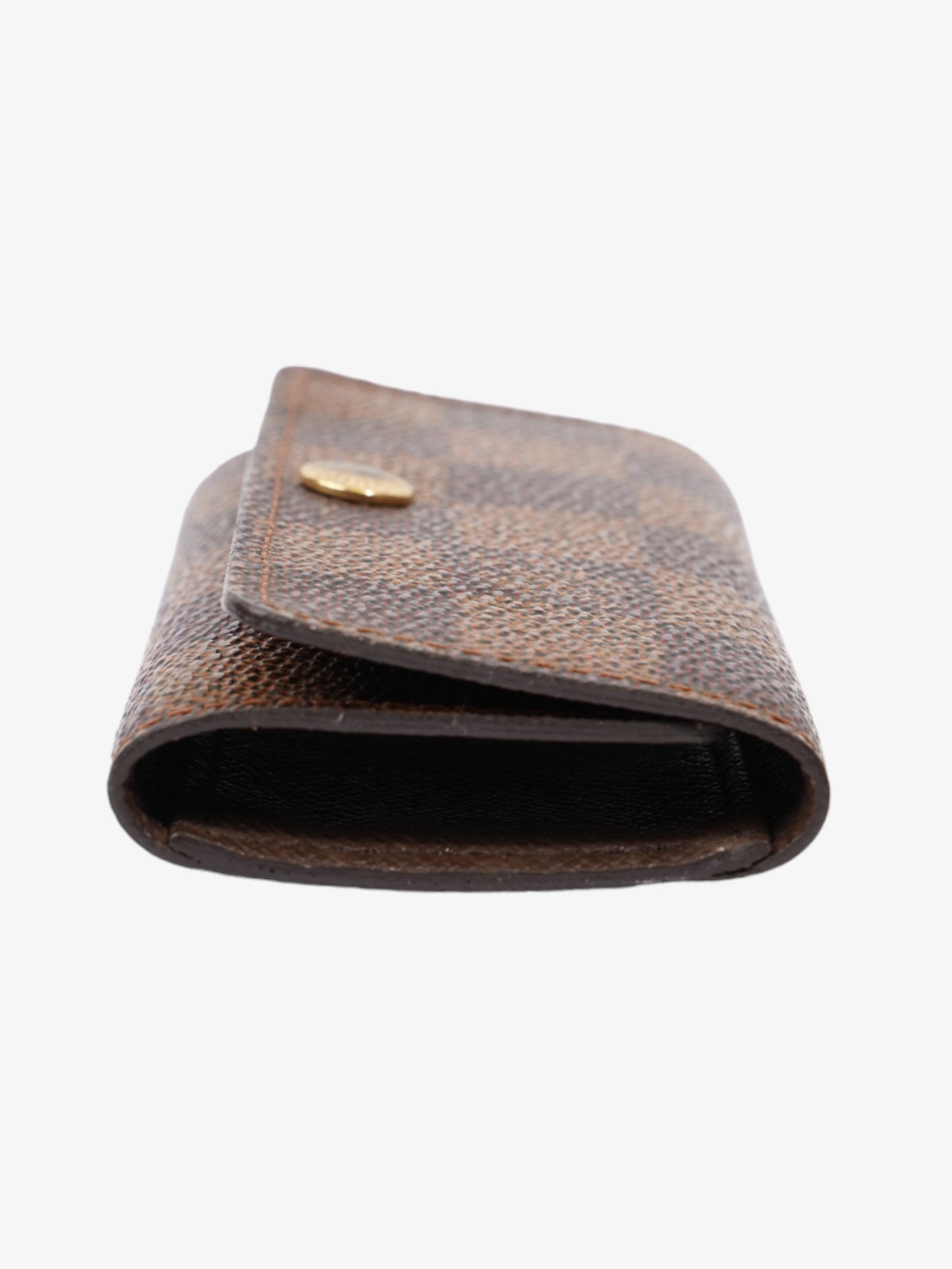Louis Vuitton Multicles 4 Holder Ebene Coated Damier Canvas Coated Canvas Apparel