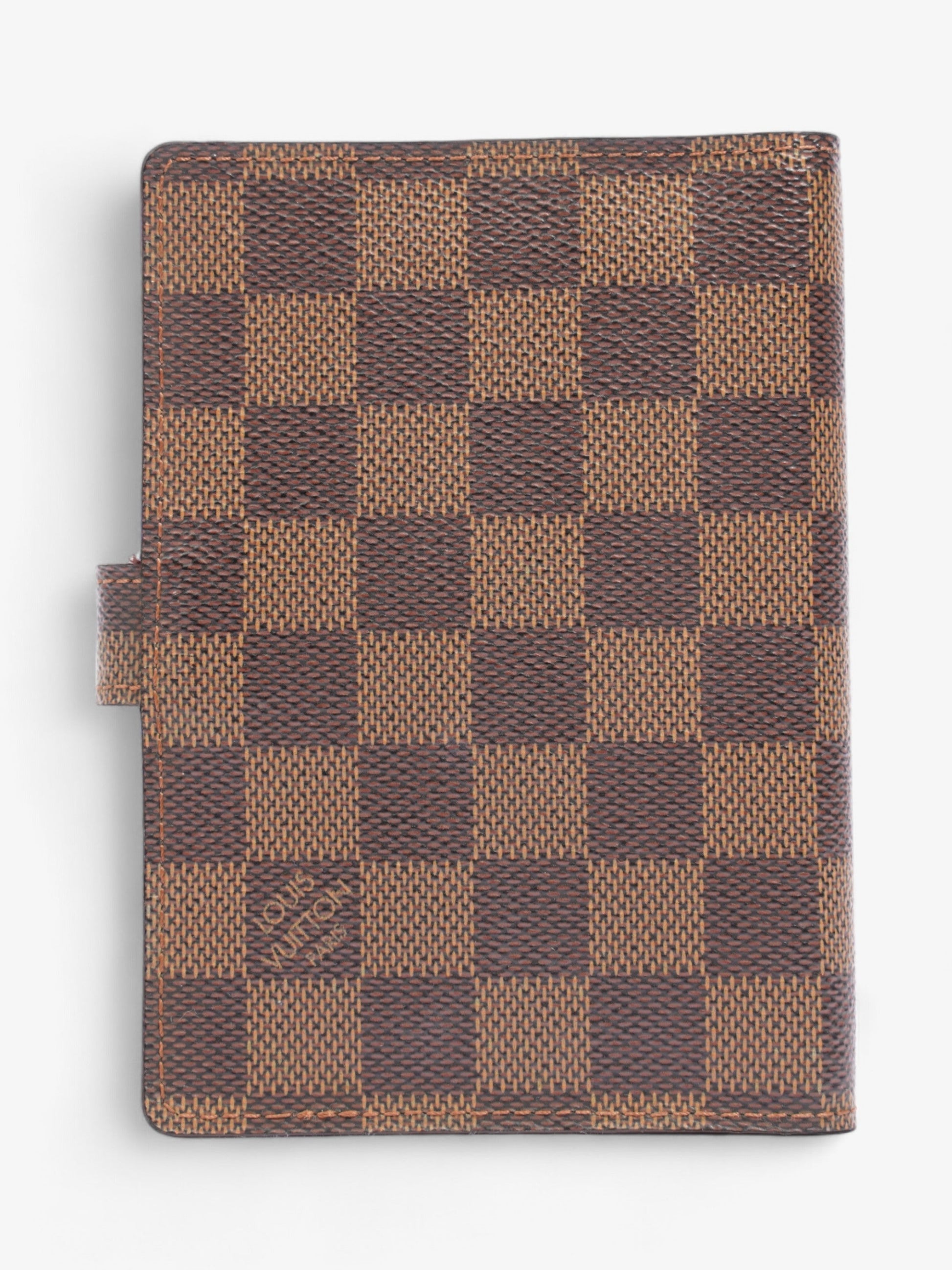 Louis Vuitton Agenda Cover Ebene Coated PM Damier Canvas Coated Canvas Apparel