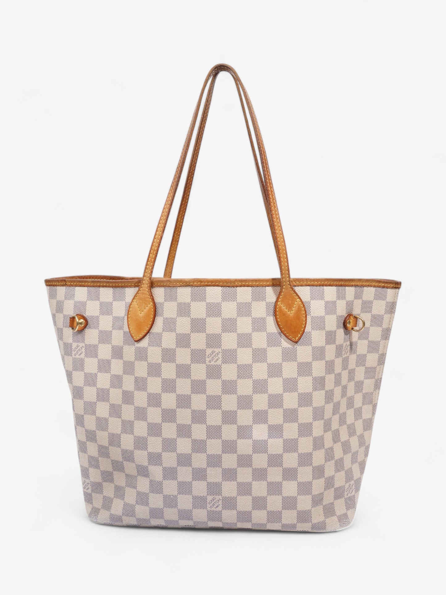 Louis Vuitton Neverfull Azur Coated MM Damier Canvas Coated Canvas Apparel Mm 10