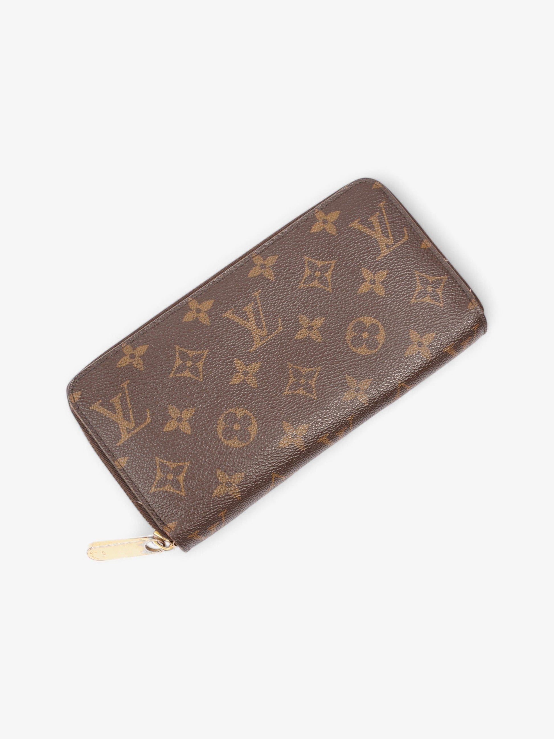 Louis Vuitton Zippy Coated Monogram Canvas Coated Canvas Wallet Case Canvas 17