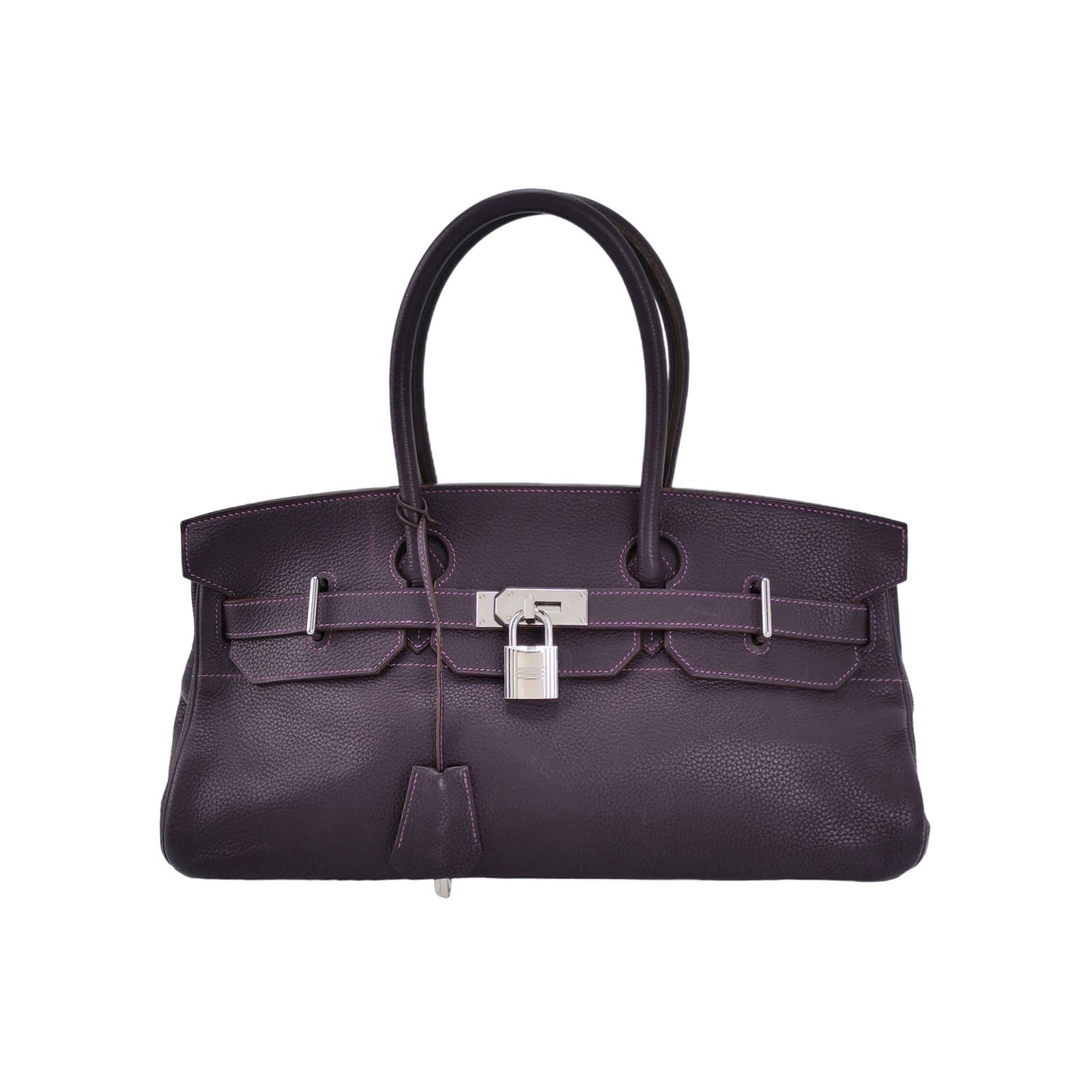 Hermes Shoulder Birkin Hss Special Order Togo Cassis Shoulder Bag