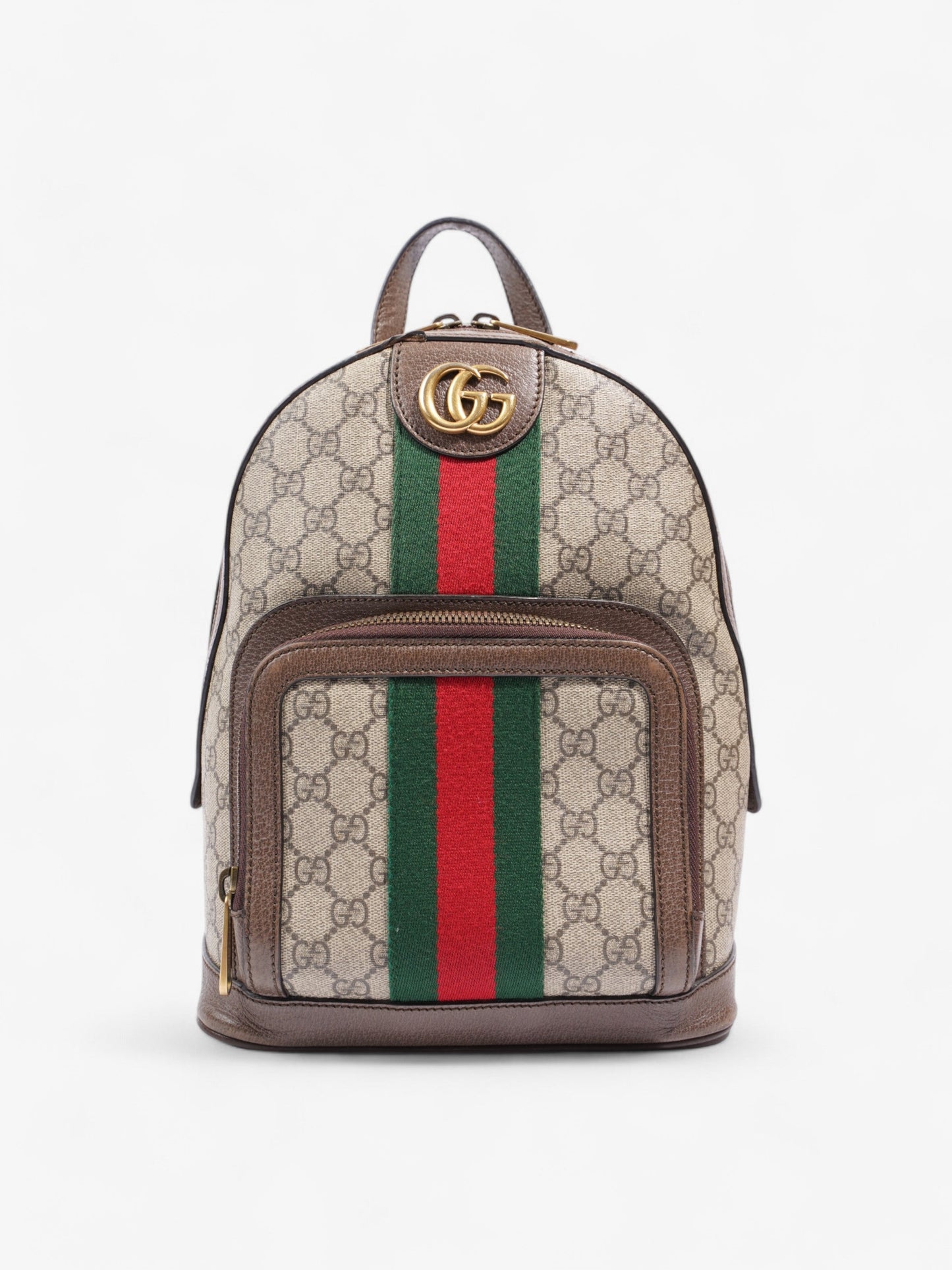 Gucci Ophidia Backpack Supreme Coated Canvas Green