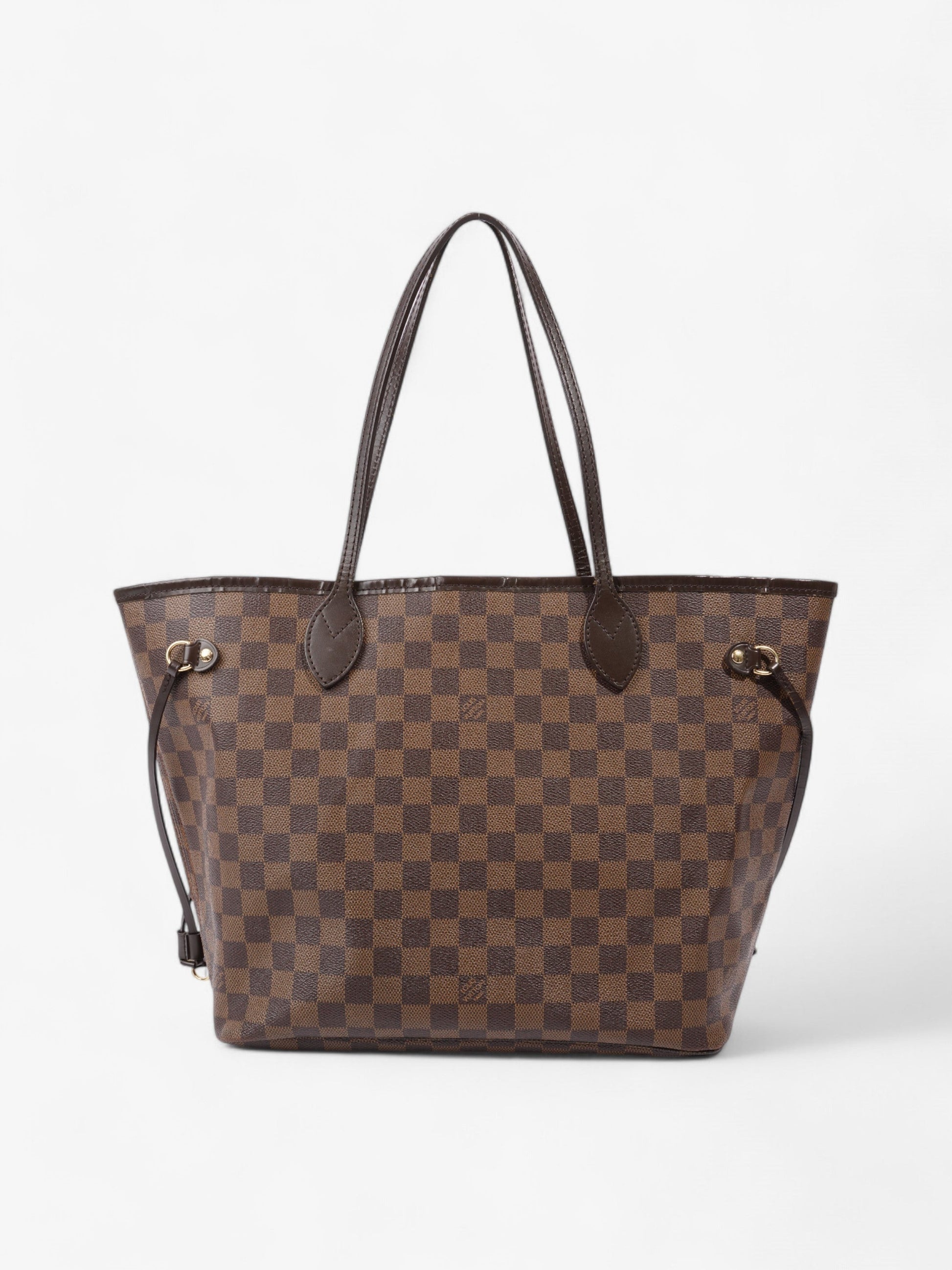 Louis Vuitton Neverfull Ebene Coated MM Damier Canvas Coated Canvas Apparel Mm 43