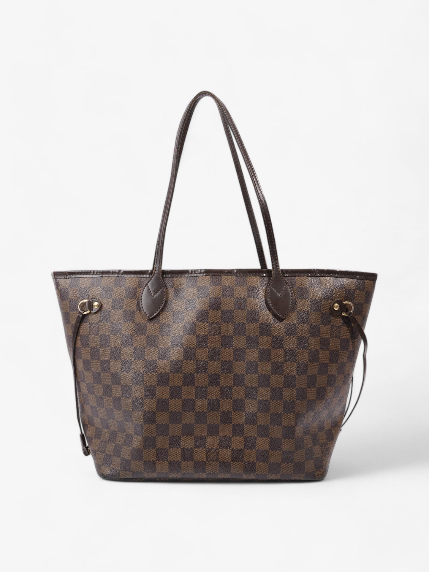 Louis Vuitton Neverfull Ebene Coated MM Damier Canvas Coated Canvas Apparel Mm 40