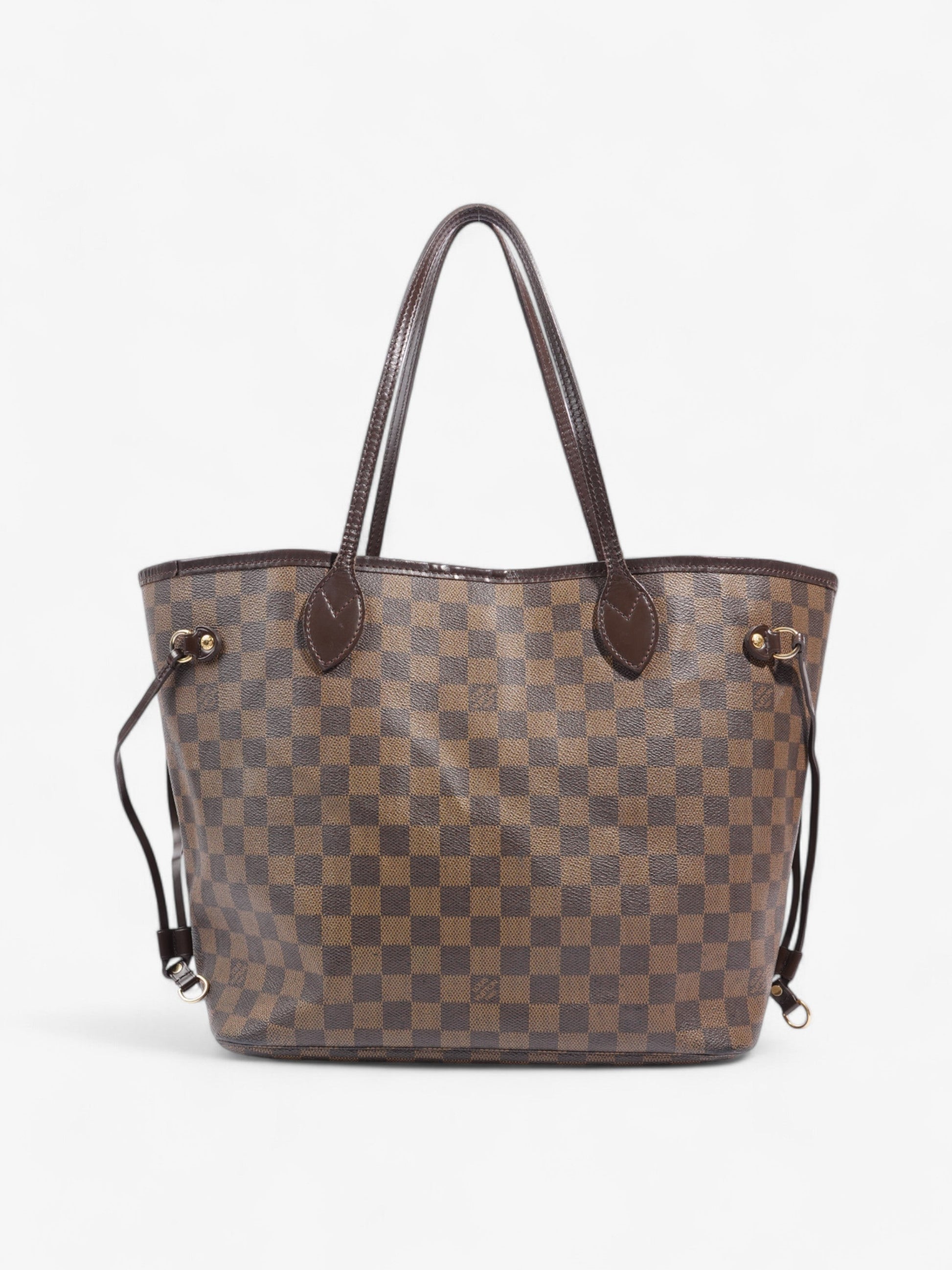 Louis Vuitton Neverfull Ebene Coated MM Damier Canvas Coated Canvas Apparel Mm 41