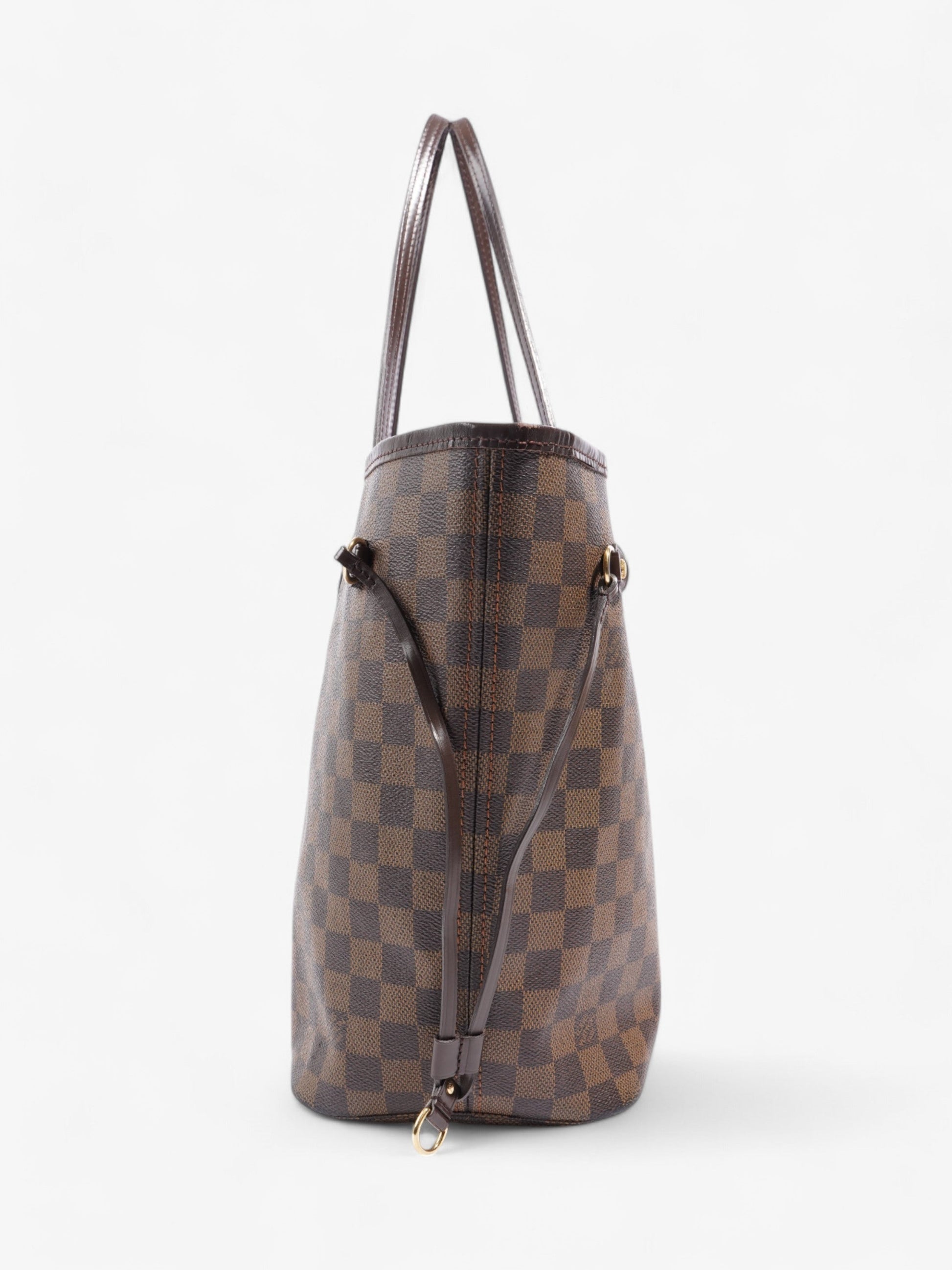 Louis Vuitton Neverfull Ebene Coated MM Damier Canvas Coated Canvas Apparel Mm 41