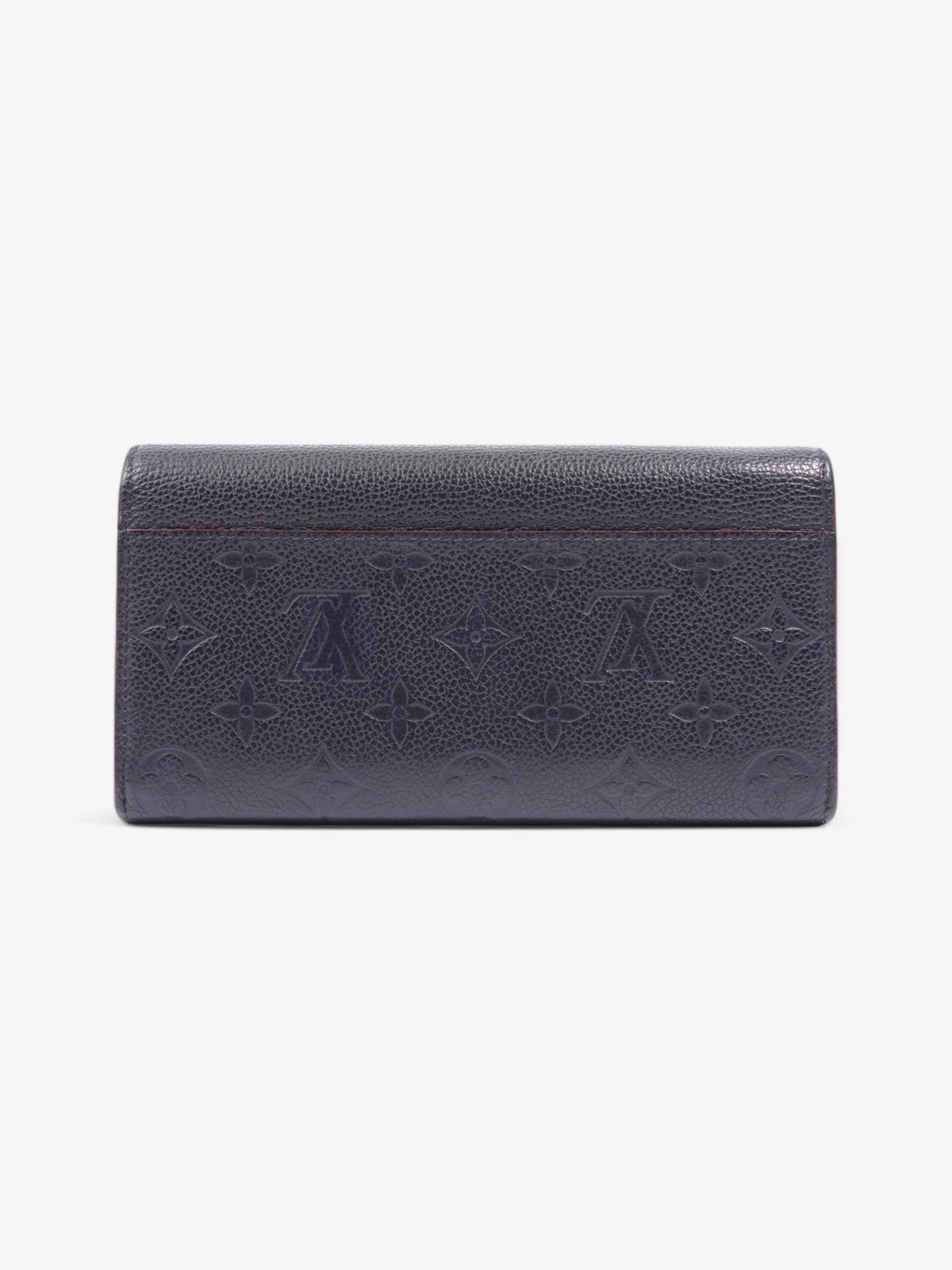 Louis Vuitton Sarah Black Leather Empreinte Wallet Case Leather 4