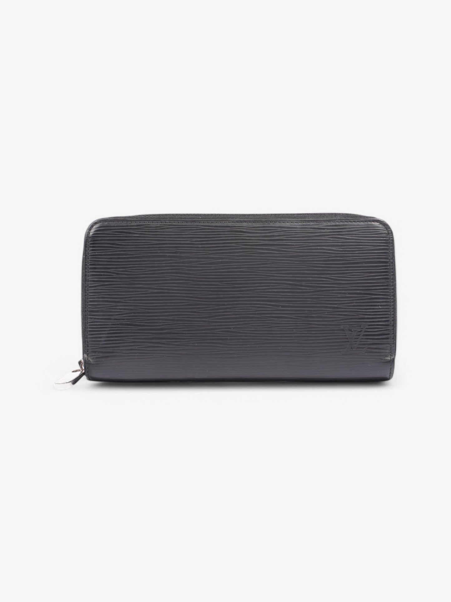Louis Vuitton Zippy Epi Leather Black Wallet Case Leather 4