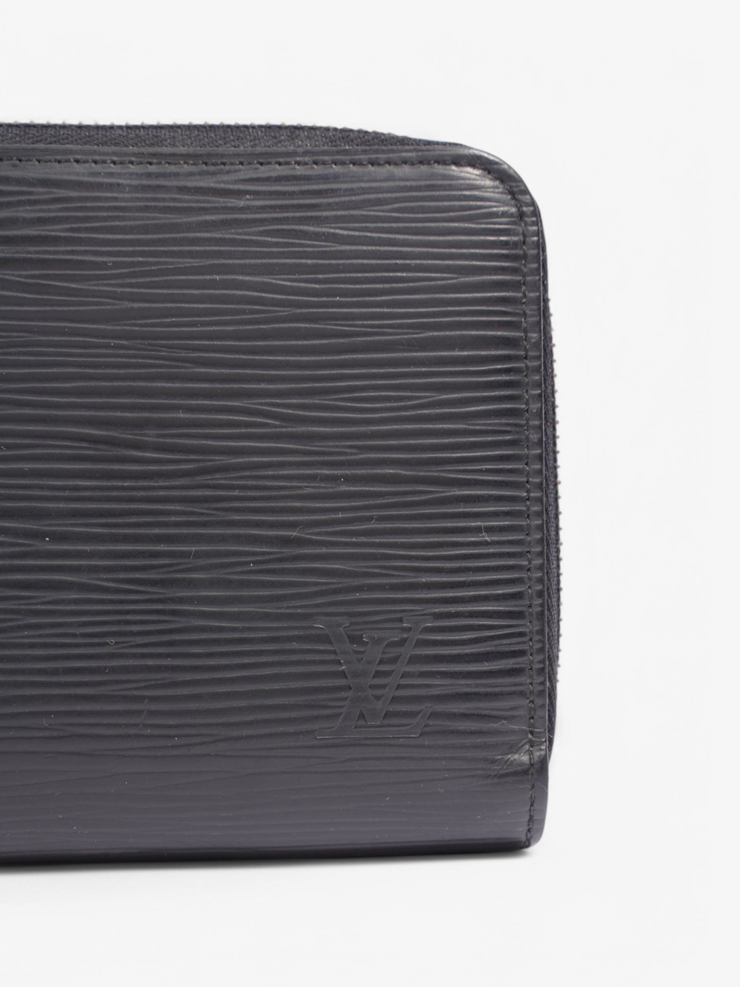 Louis Vuitton Zippy Epi Leather Black Wallet Case Leather 4