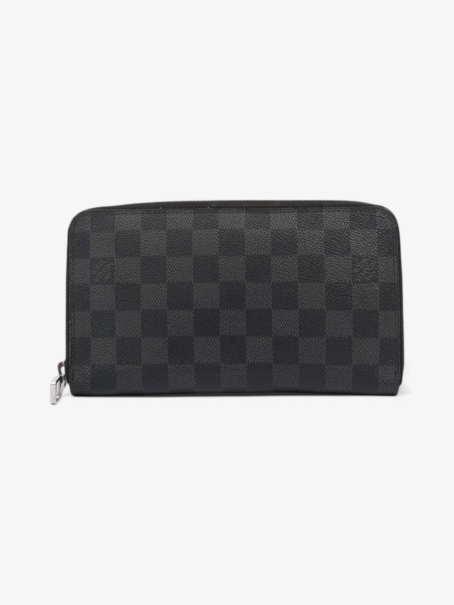 Louis Vuitton Zippy Organiser Graphite Coated Damier Canvas Coated Canvas Apparel