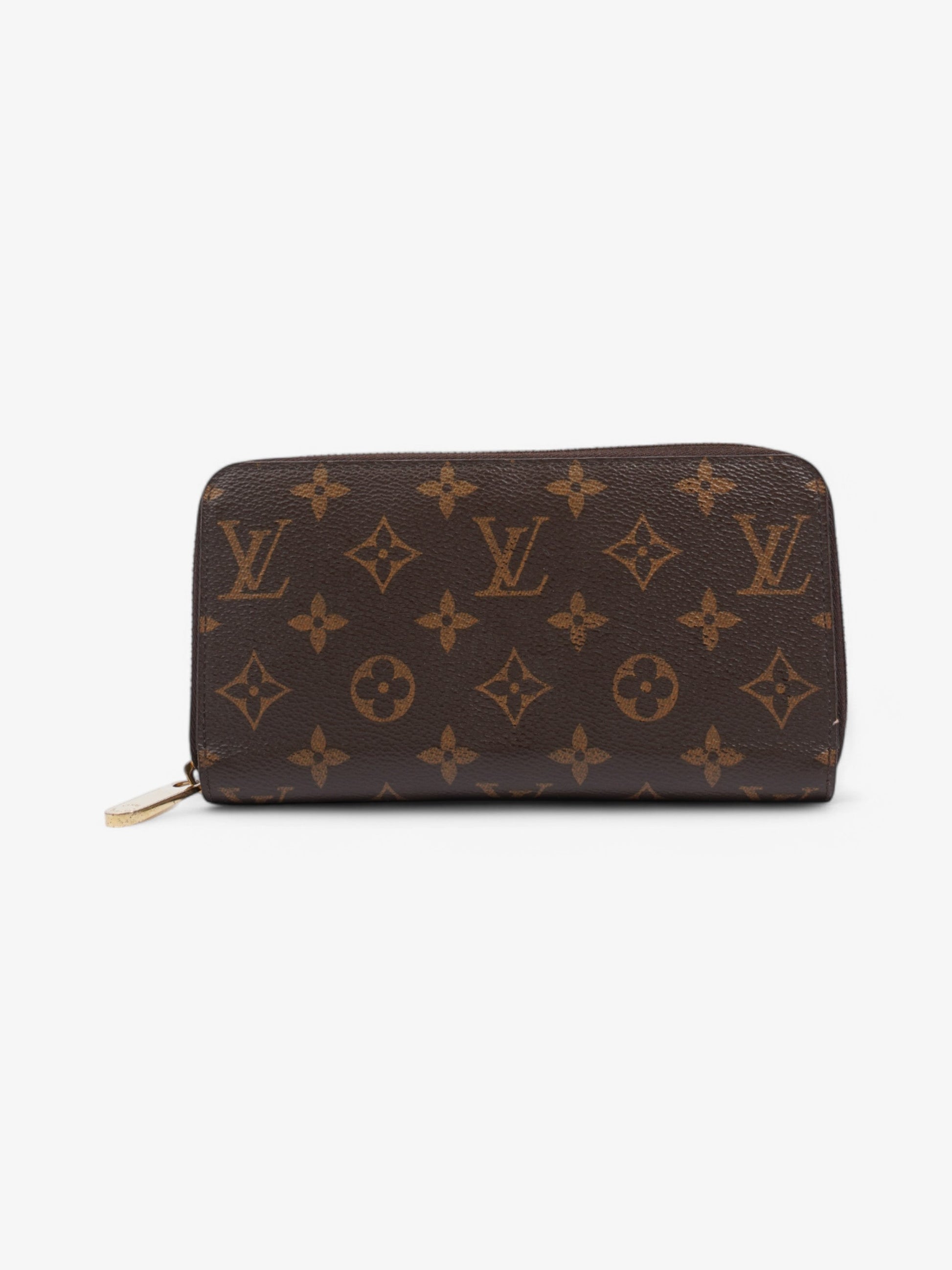 Louis Vuitton Zippy Coated Monogram Canvas Coated Canvas Wallet Case Canvas 16