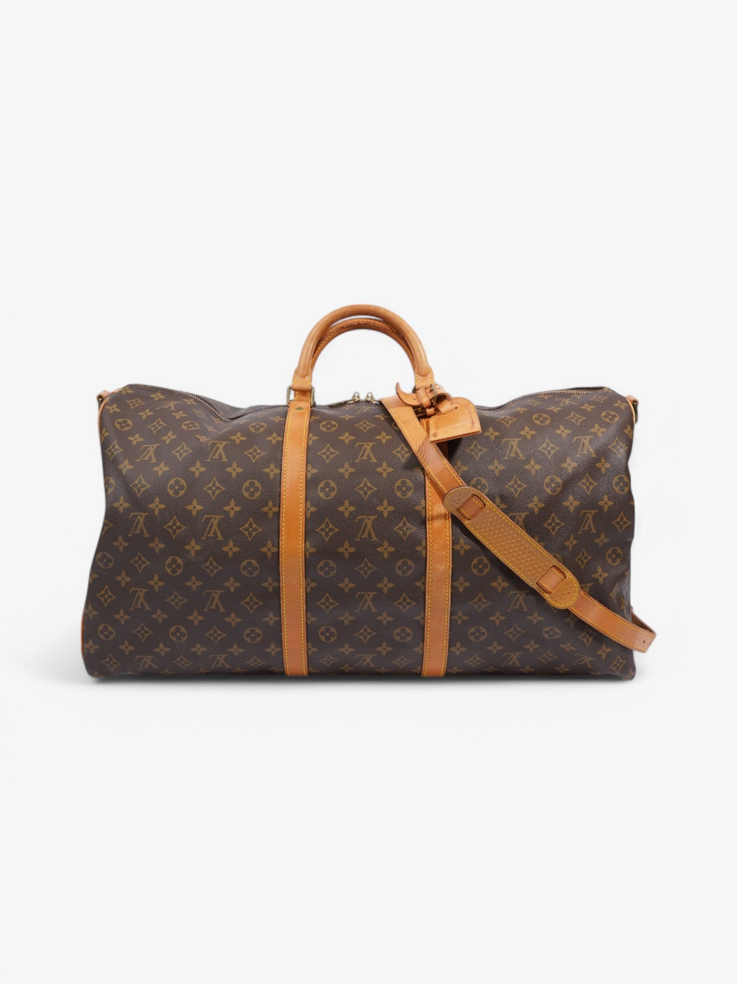 Louis Vuitton Keepall Bandouliere Coated 60 Monogram Canvas Coated Canvas Apparel Canvas 84