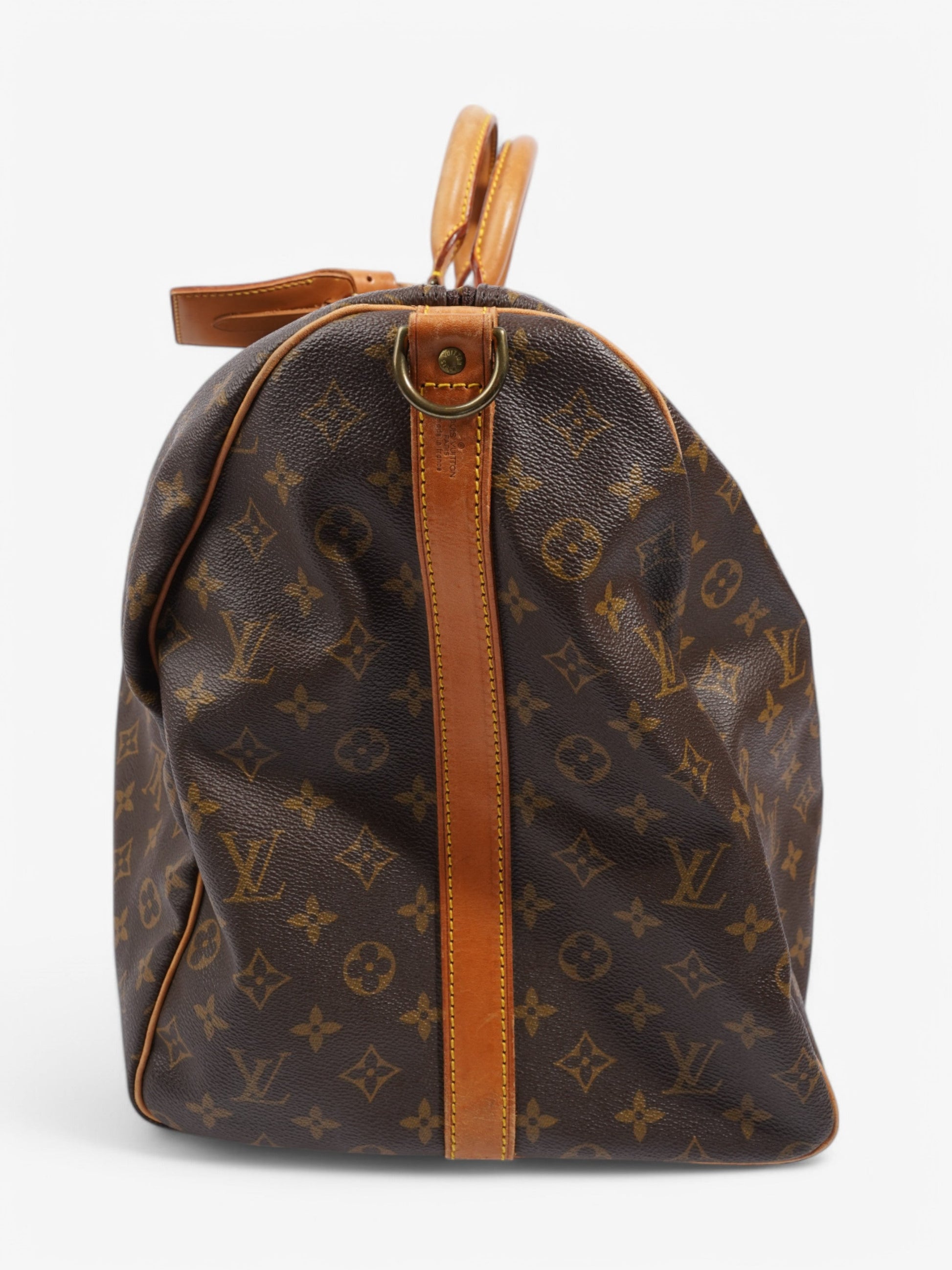 Louis Vuitton Keepall Bandouliere Coated 60 Monogram Canvas Coated Canvas Apparel Canvas 84