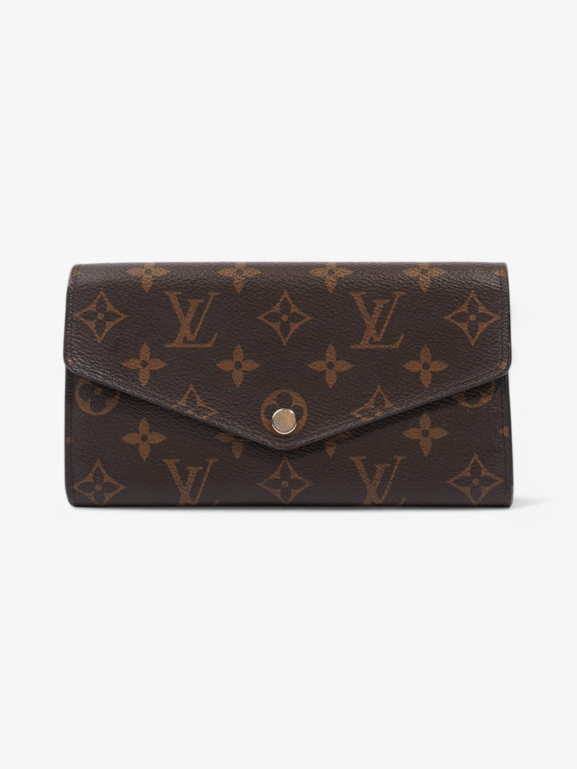 Louis Vuitton Sarah Coated Monogram Canvas Coated Canvas Wallet Case Canvas 11