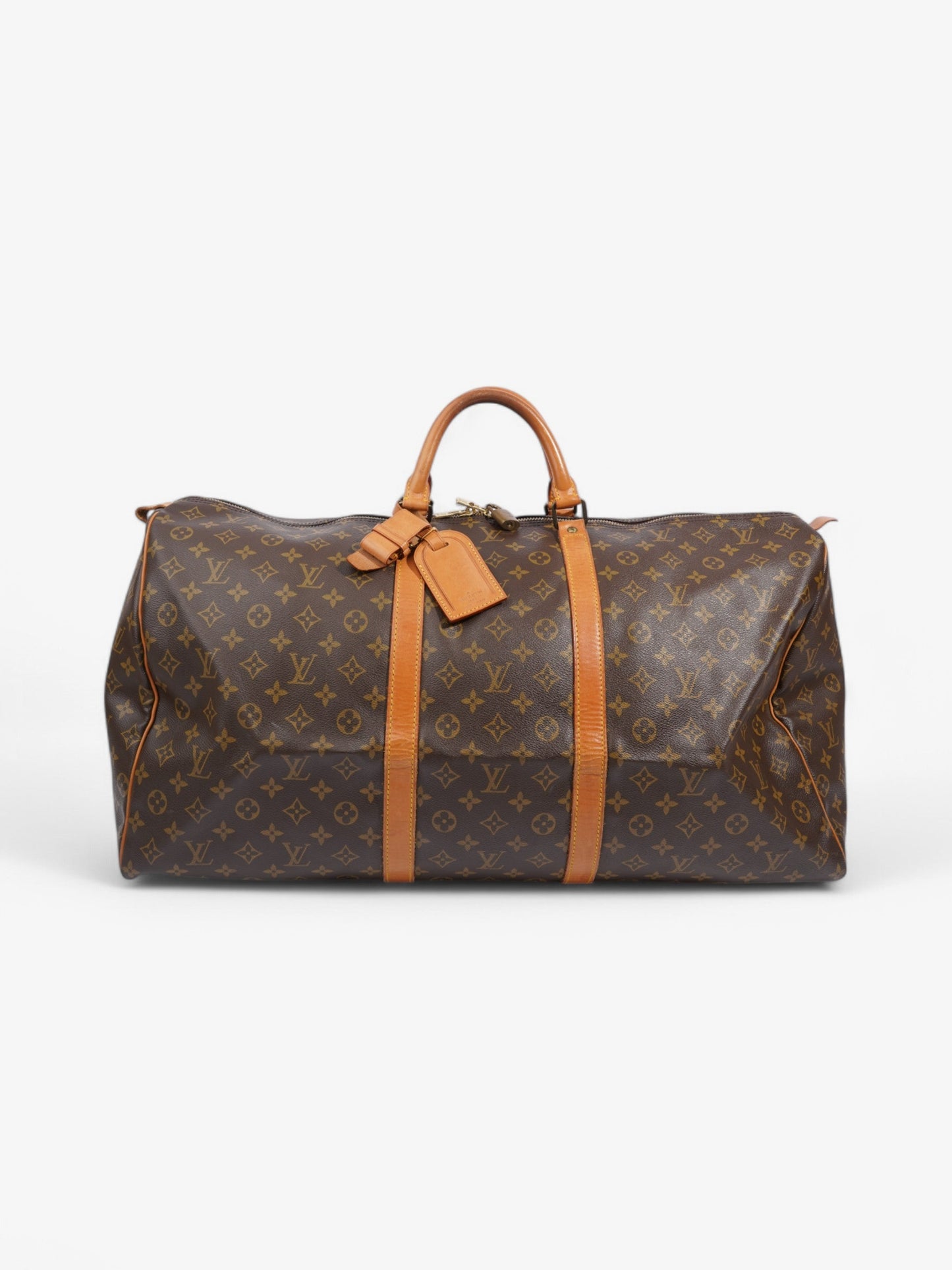 Louis Vuitton Keepall Coated 60 Monogram Canvas Coated Canvas Apparel Canvas 166