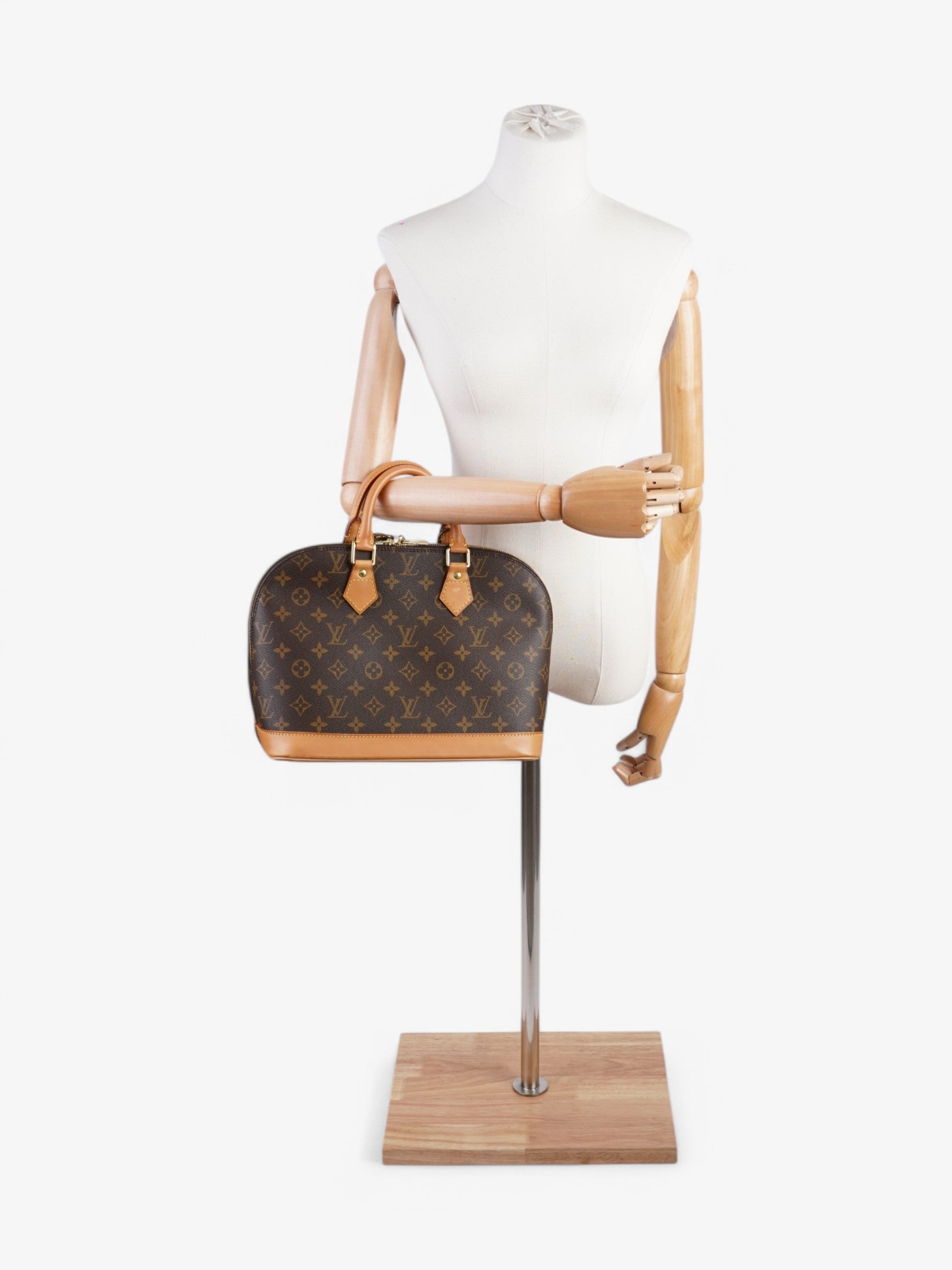Louis Vuitton Alma Coated PM Monogram Canvas Coated Canvas Apparel Pm 40