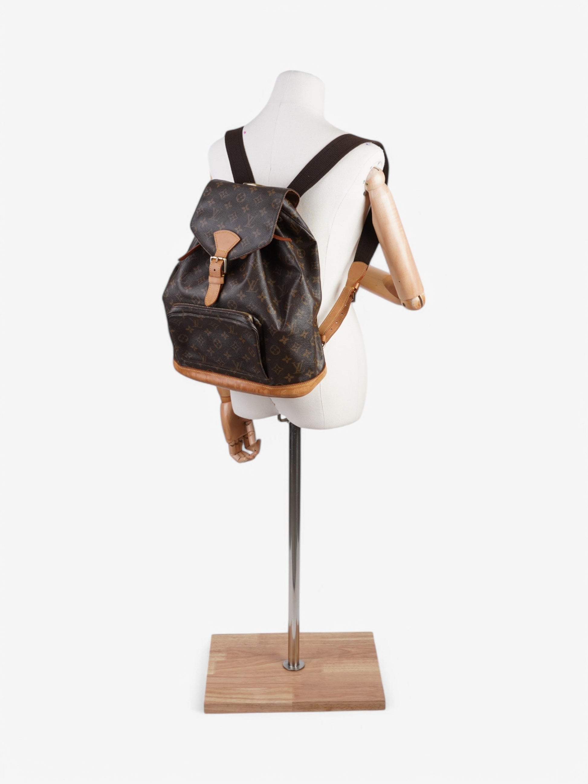 Louis Vuitton Montsouris Coated GM Monogram Canvas Coated Canvas Apparel
