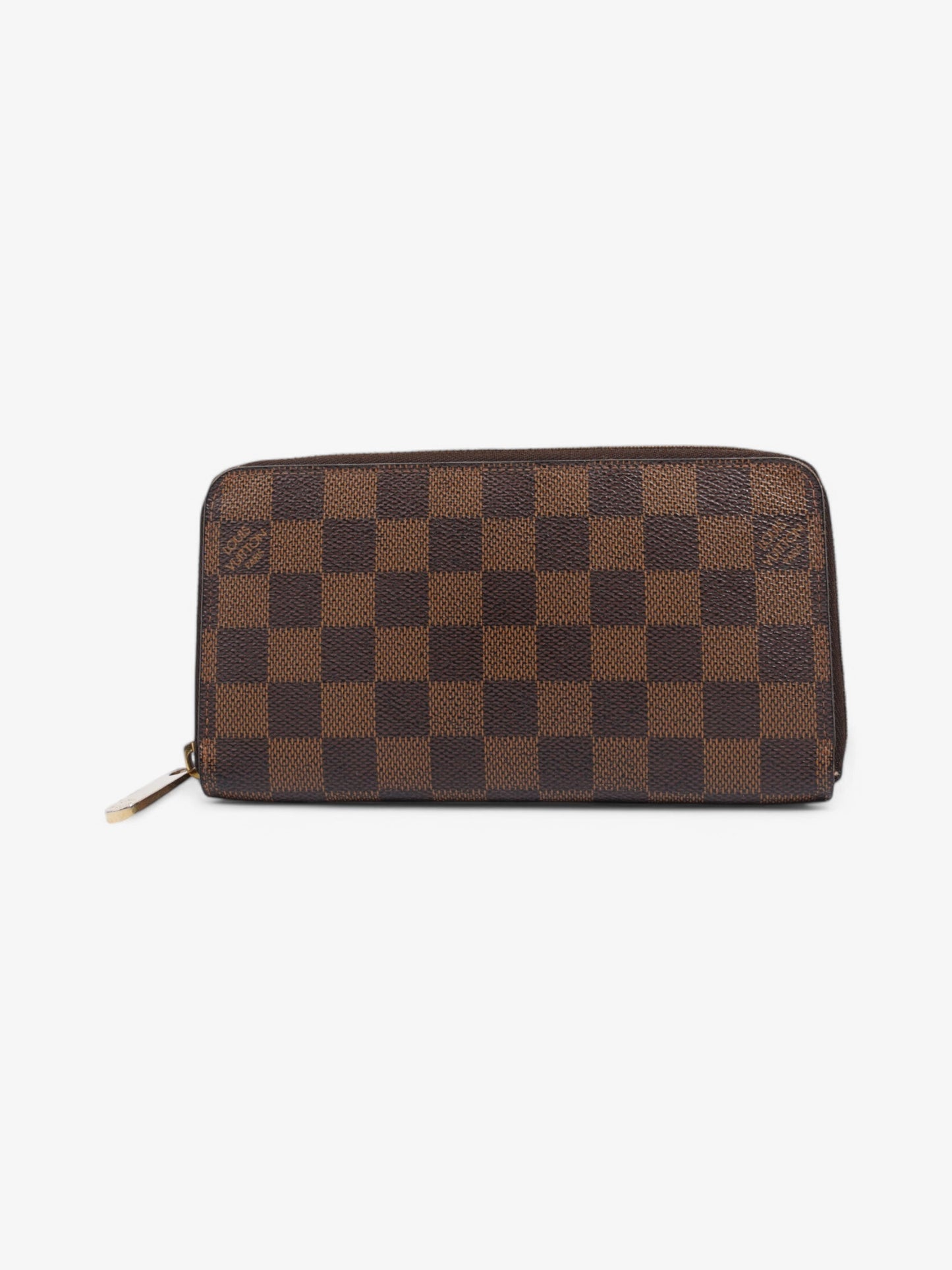 Louis Vuitton Zippy Ebene Coated Damier Canvas Coated Canvas Wallet Case Canvas 10