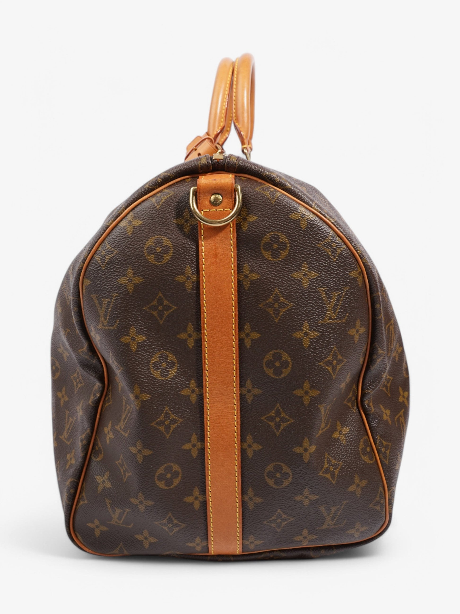 Louis Vuitton Keepall Bandouliere Coated 55 Monogram Canvas Coated Canvas Apparel Canvas 85