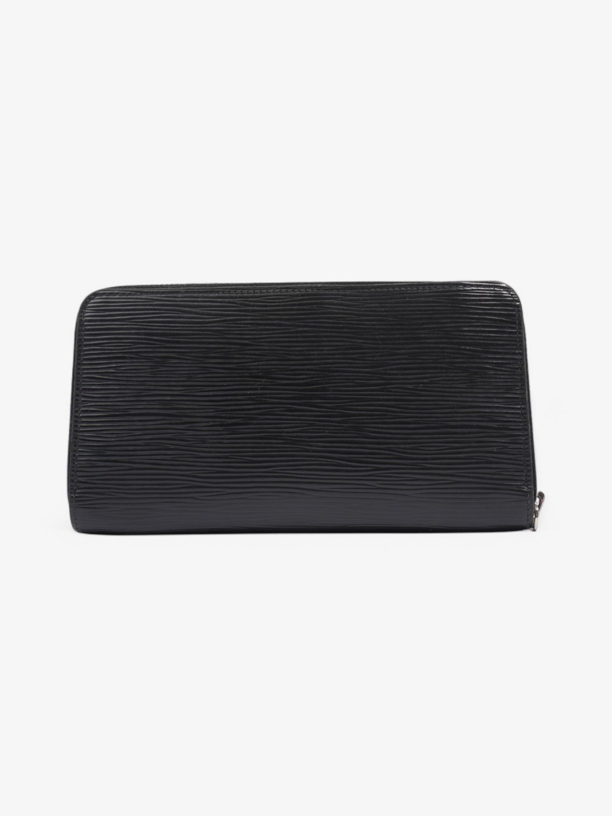 Louis Vuitton Zippy Epi Leather Black Wallet Case Leather 3