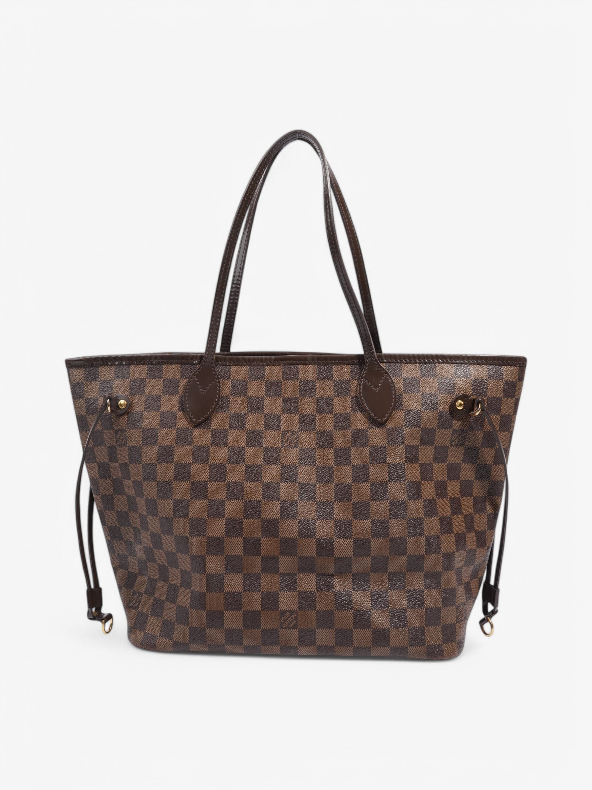 Louis Vuitton Neverfull Ebene Coated MM Damier Canvas Coated Canvas Apparel Mm 60