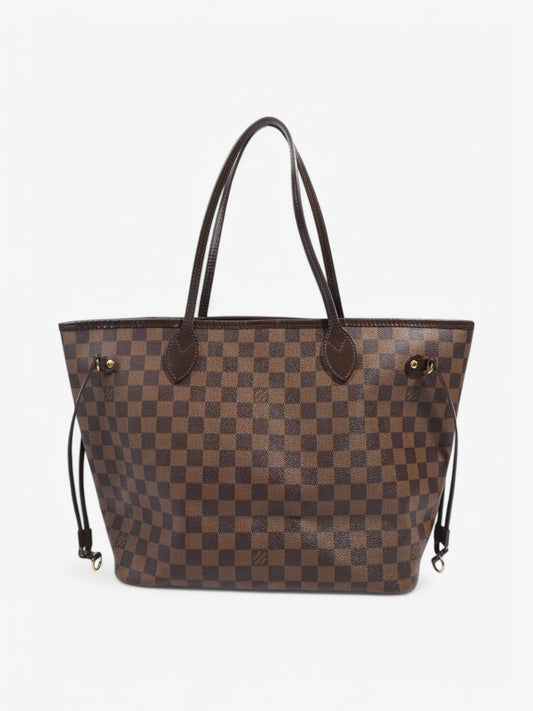 Louis Vuitton Neverfull Ebene Coated MM Damier Canvas Coated Canvas Apparel Mm 60
