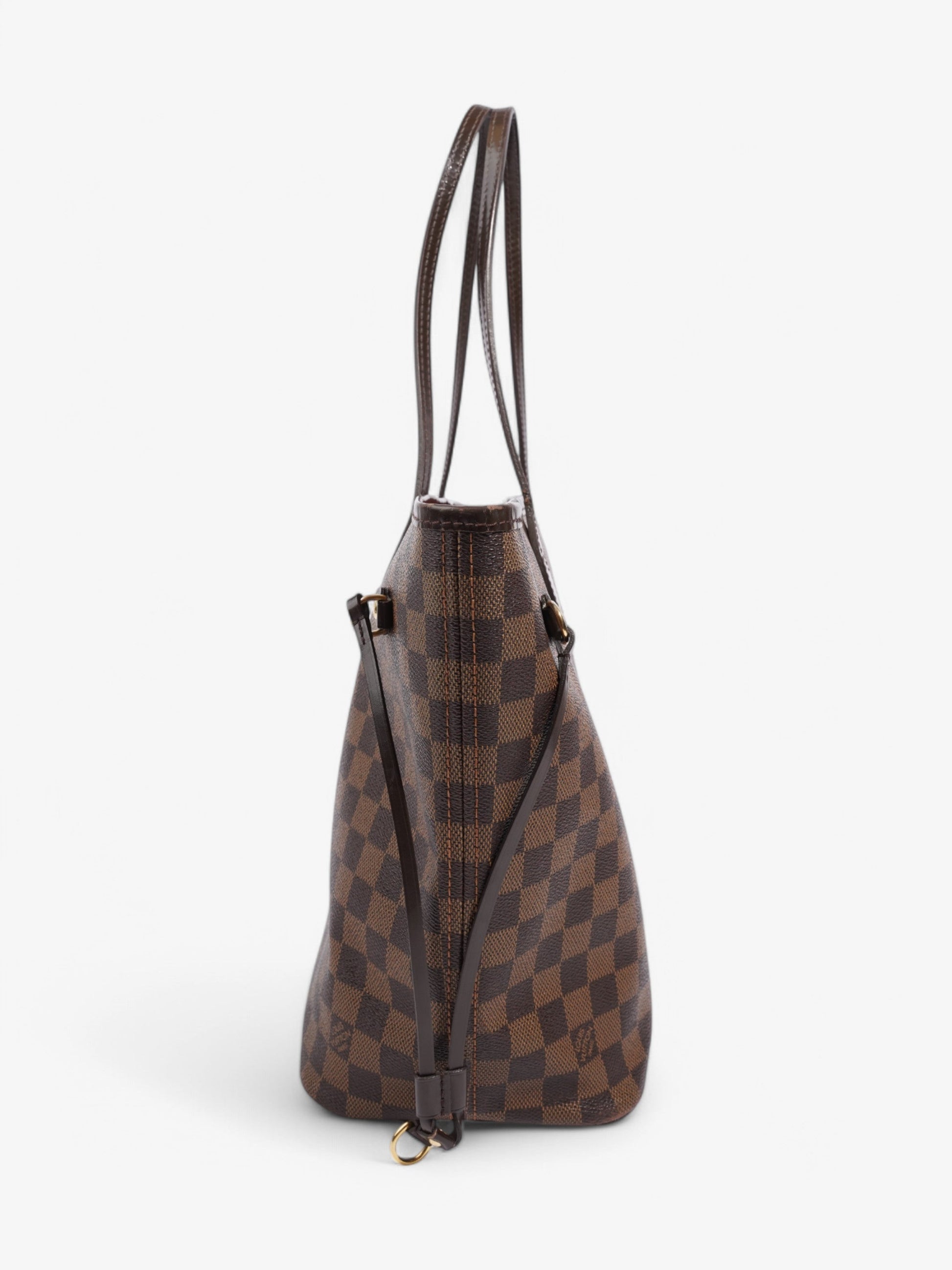 Louis Vuitton Neverfull Ebene Coated MM Damier Canvas Coated Canvas Apparel Mm 60
