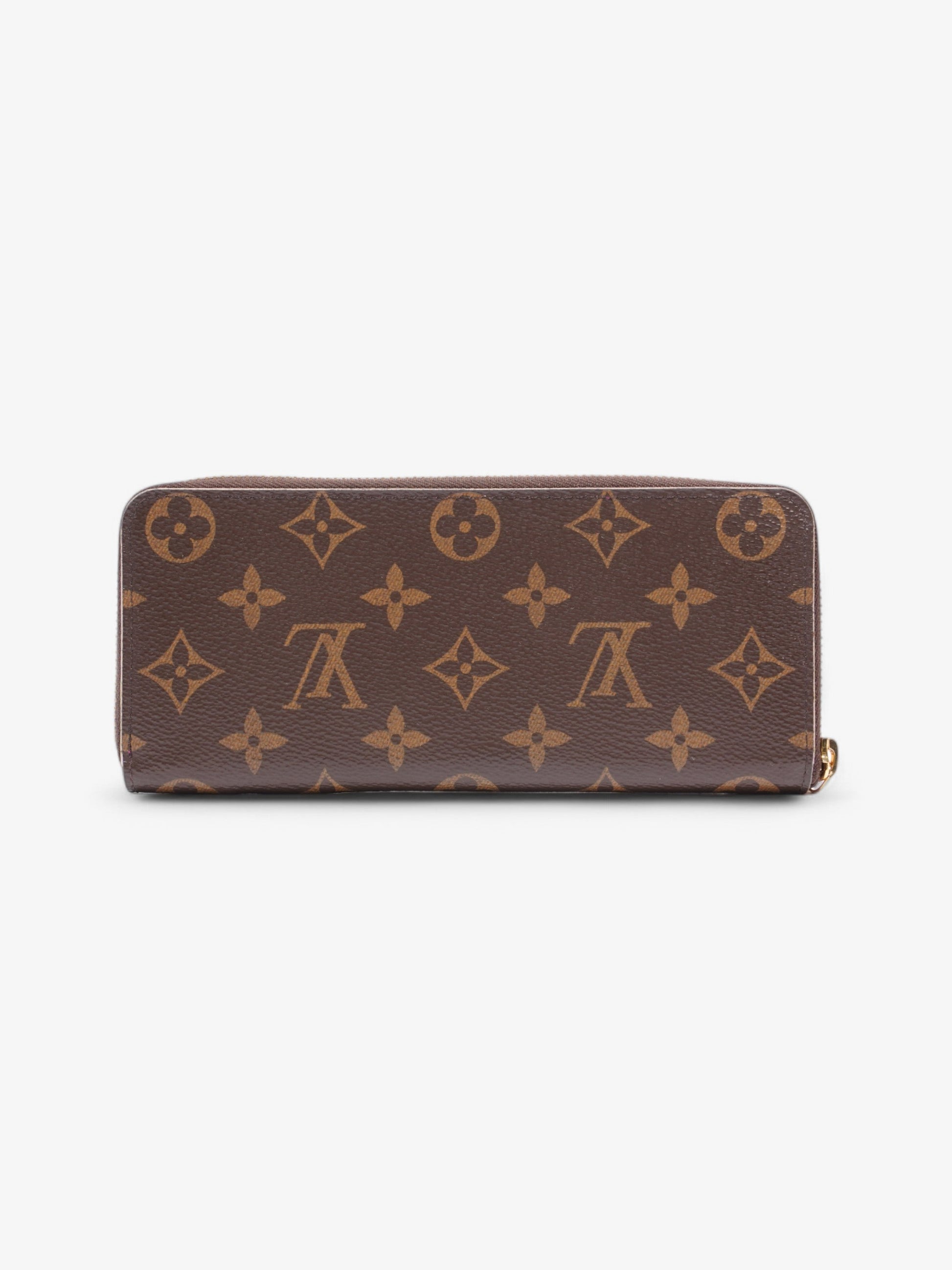 Louis Vuitton Clemence Coated Monogram Canvas Coated Canvas Wallet Case Canvas 14