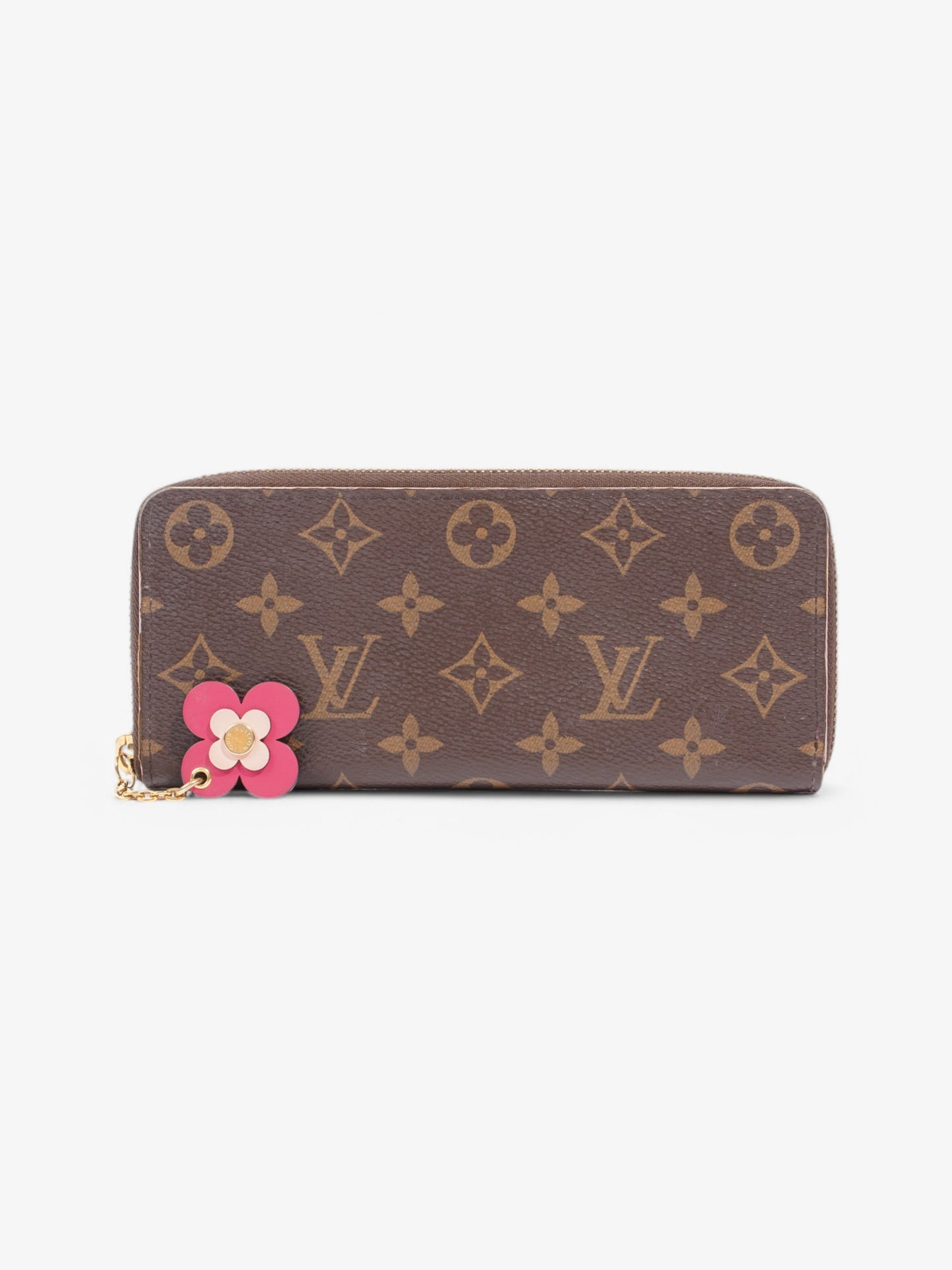 Louis Vuitton Clemence Coated Monogram Canvas Coated Canvas Wallet Case Canvas 16