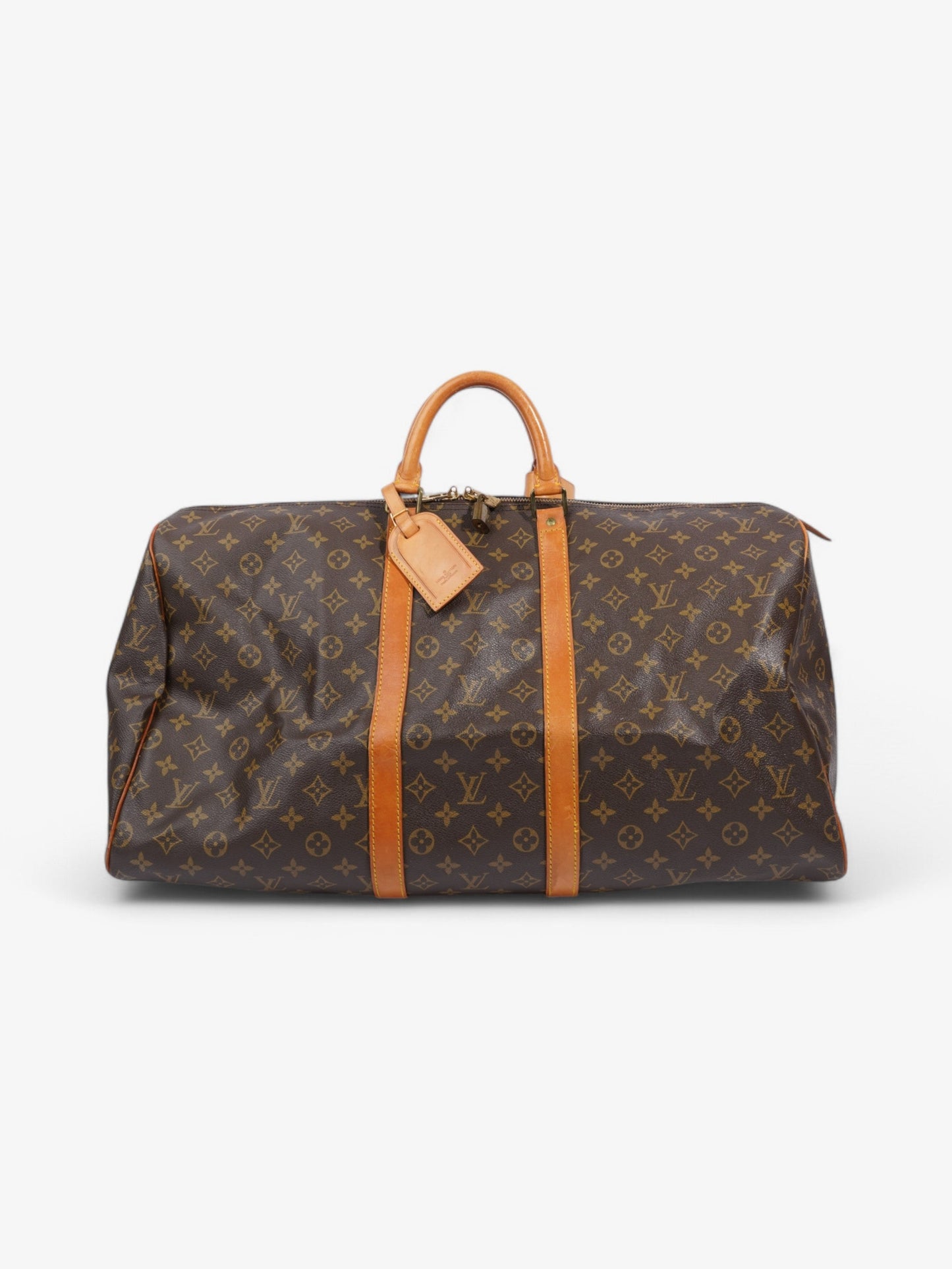 Louis Vuitton Keepall Coated 55 Monogram Canvas Coated Canvas Apparel Canvas 172