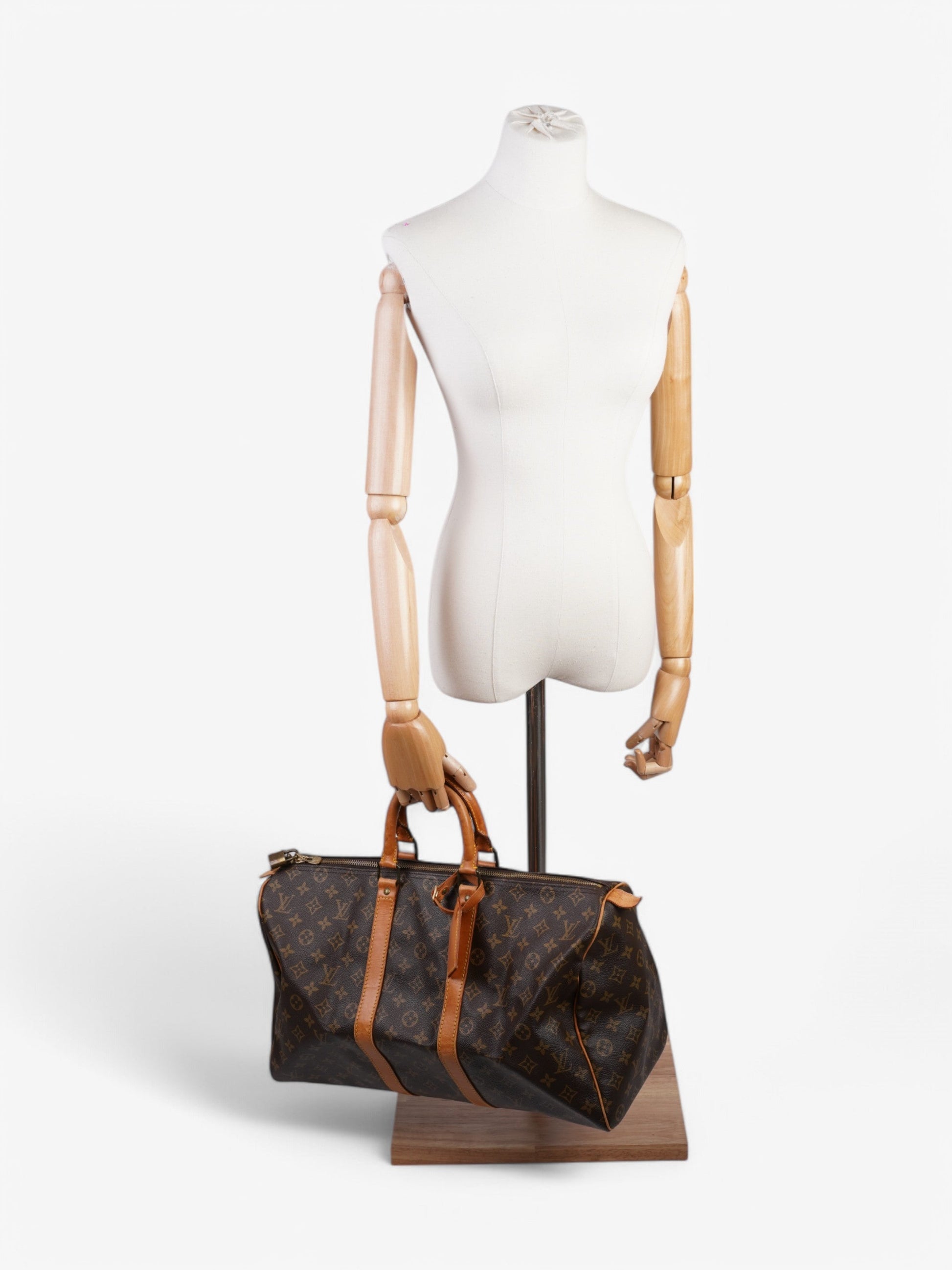 Louis Vuitton Keepall Coated 45 Monogram Canvas Coated Canvas Apparel Canvas 178