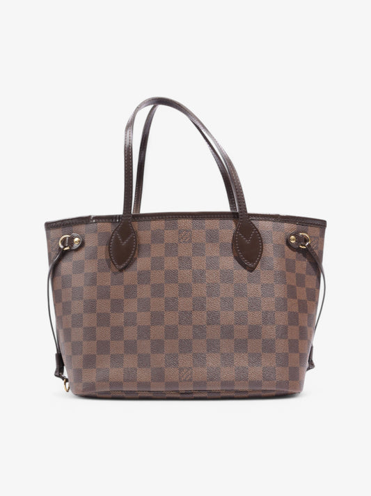 Louis Vuitton Neverfull Ebene Coated PM Damier Canvas Coated Canvas Apparel Mm 57