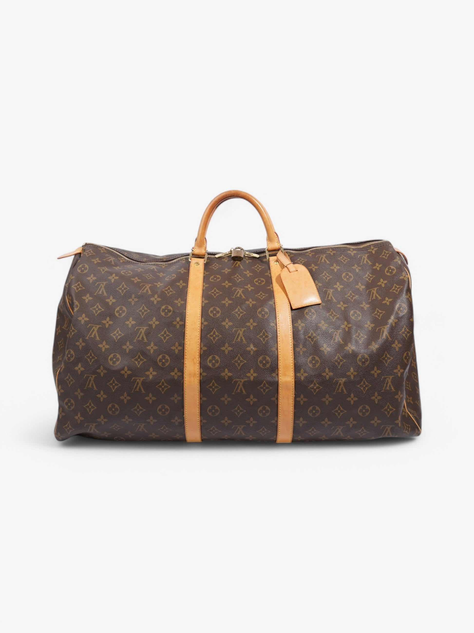 Louis Vuitton Keepall Coated 60 Monogram Canvas Coated Canvas Apparel Canvas 162