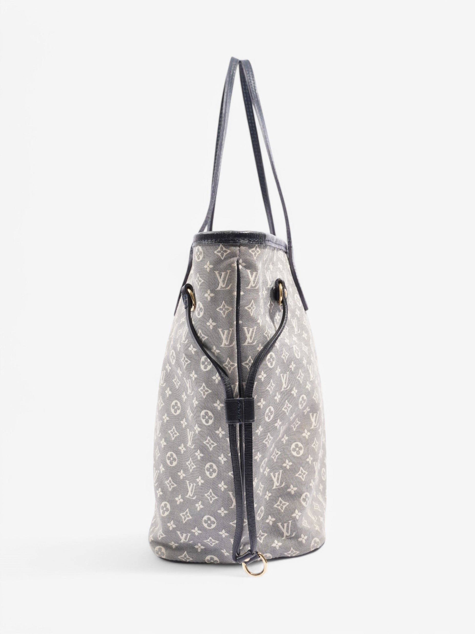 Louis Vuitton Neverfull MM Canvas Grey Tote Bag