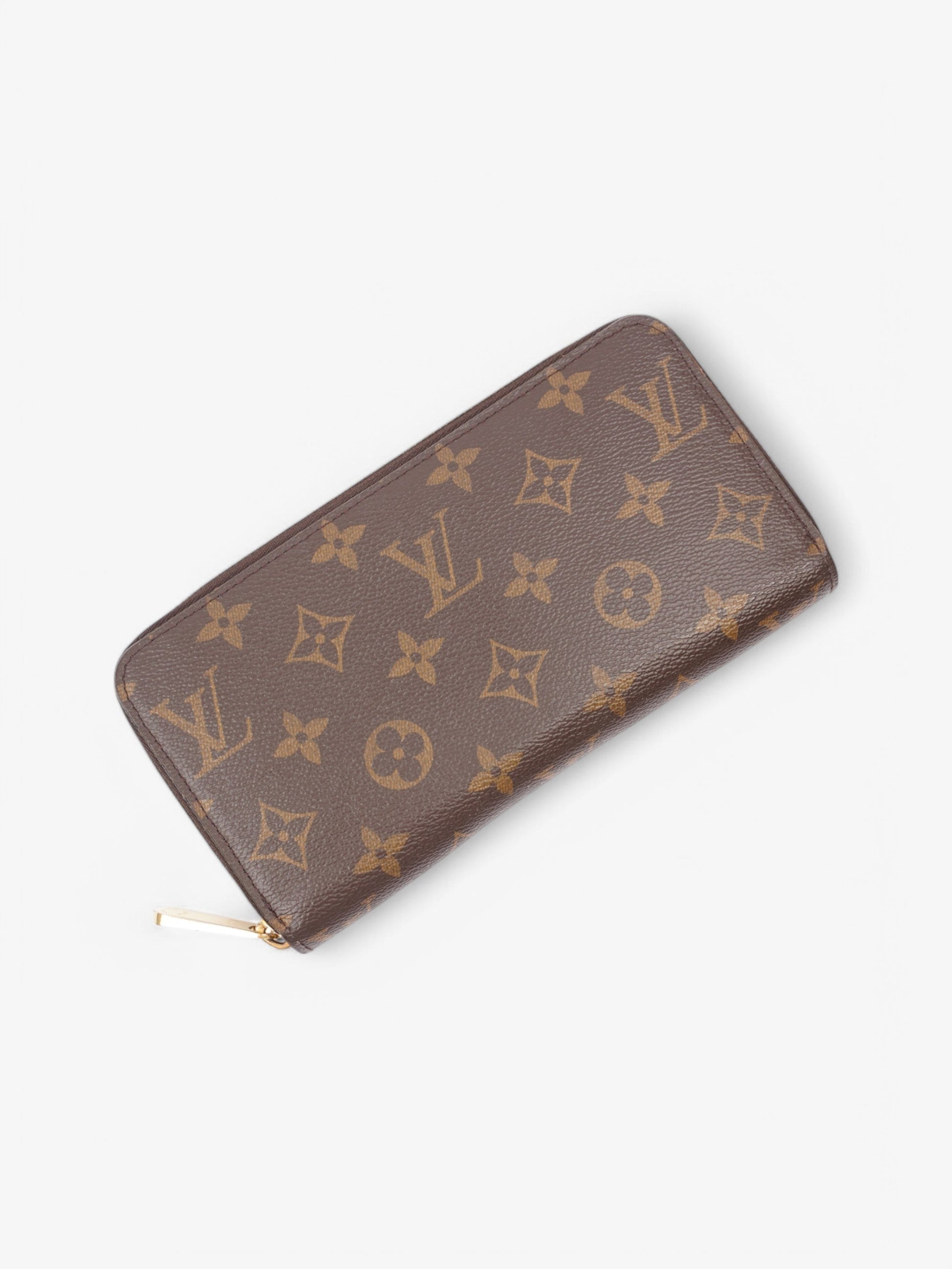 Louis Vuitton Zippy Coated Monogram Canvas Coated Canvas Wallet Case Canvas 18
