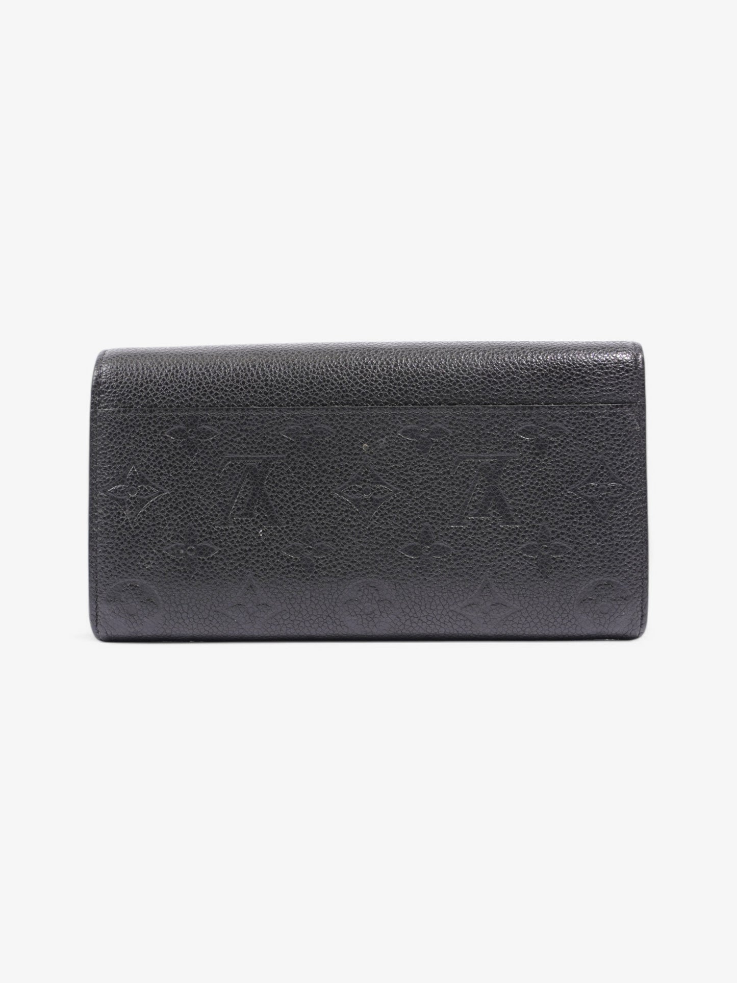 Louis Vuitton Sarah Black Leather Empreinte Wallet Case Leather 5