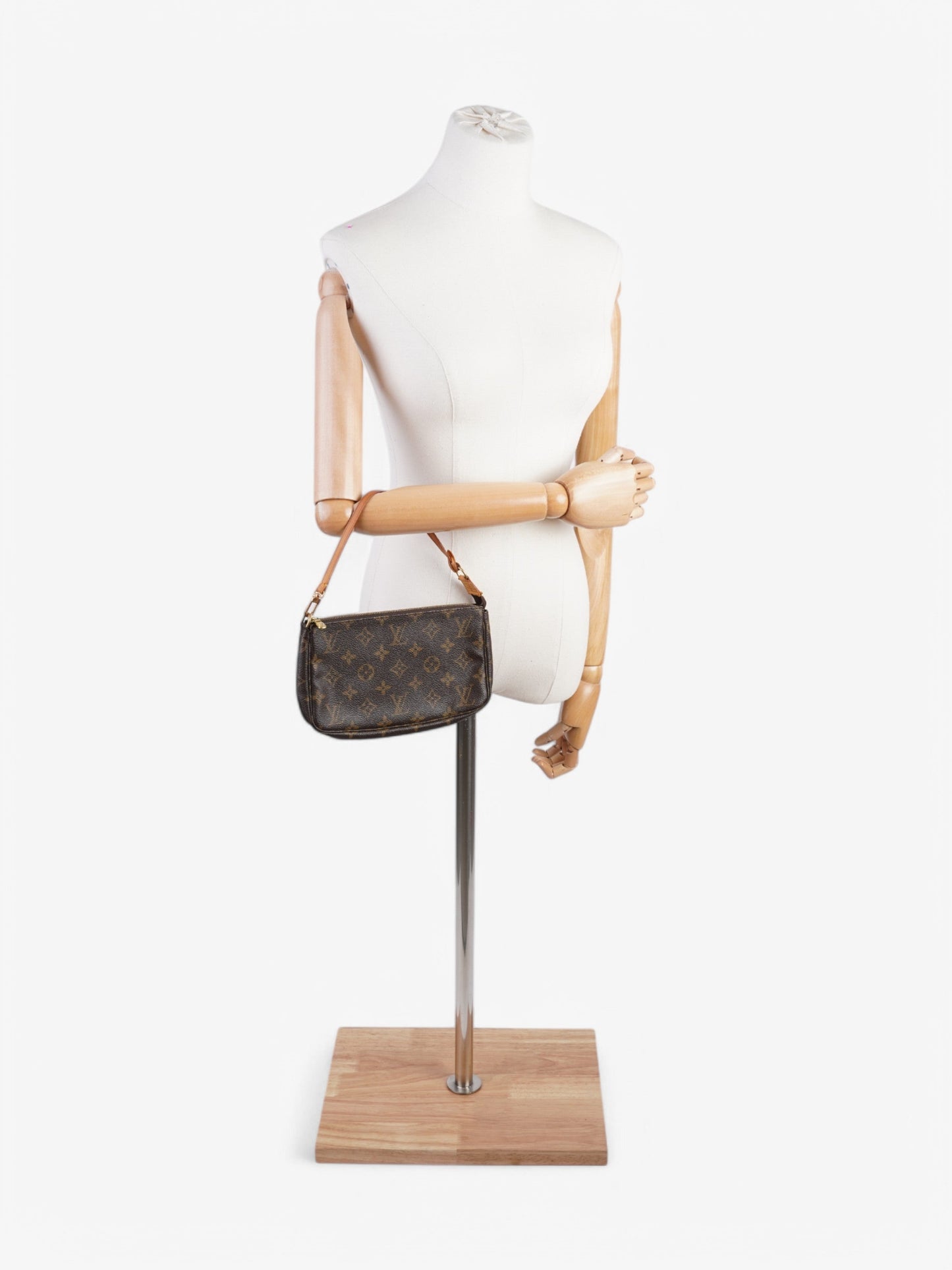 Louis Vuitton Pochette Accessoires Coated Monogram Canvas Coated Canvas Apparel Canvas 113