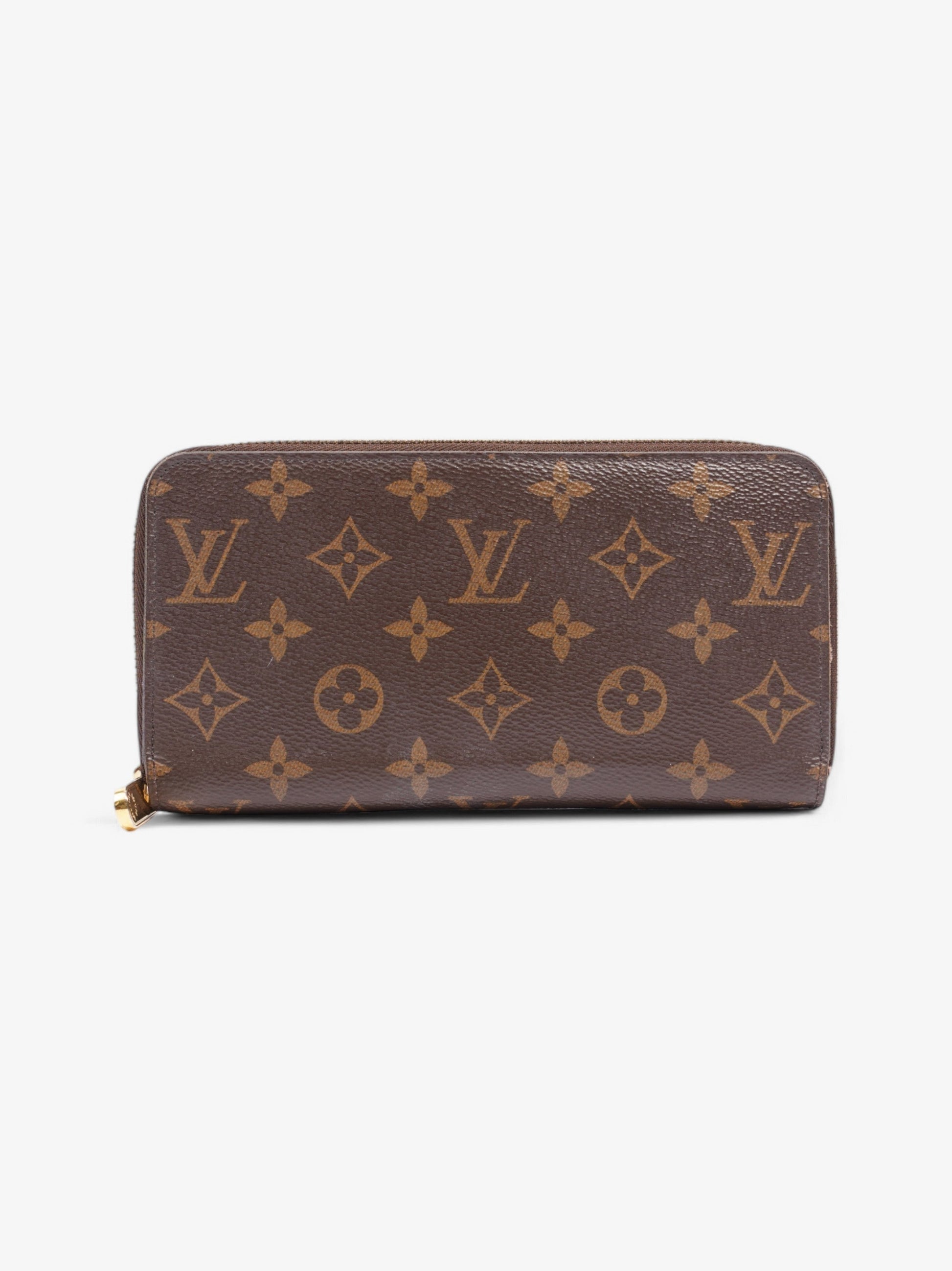 Louis Vuitton Zippy Coated Monogram Canvas Coated Canvas Wallet Case Canvas 14