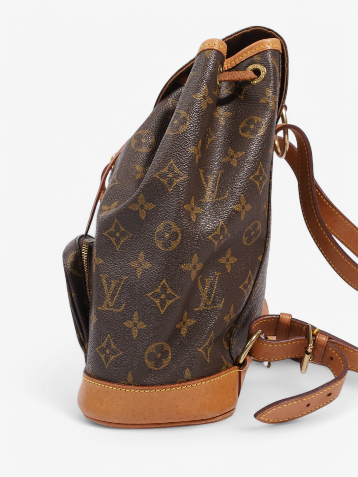 Louis Vuitton Montsouris Coated MM Monogram Canvas Coated Canvas Apparel Mm 2