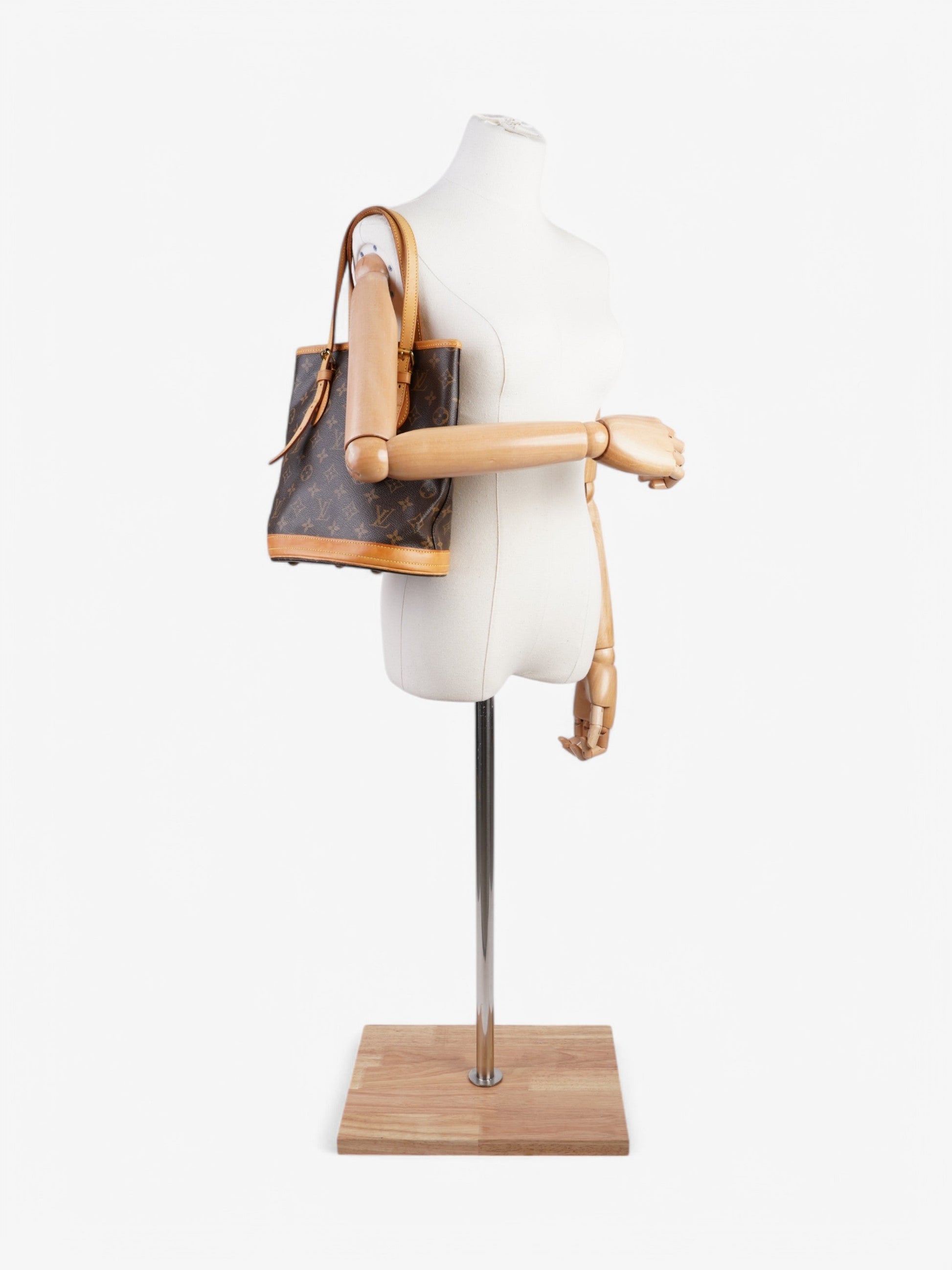 Louis Vuitton Bucket Coated PM Monogram Canvas Coated Canvas Apparel Pm 4