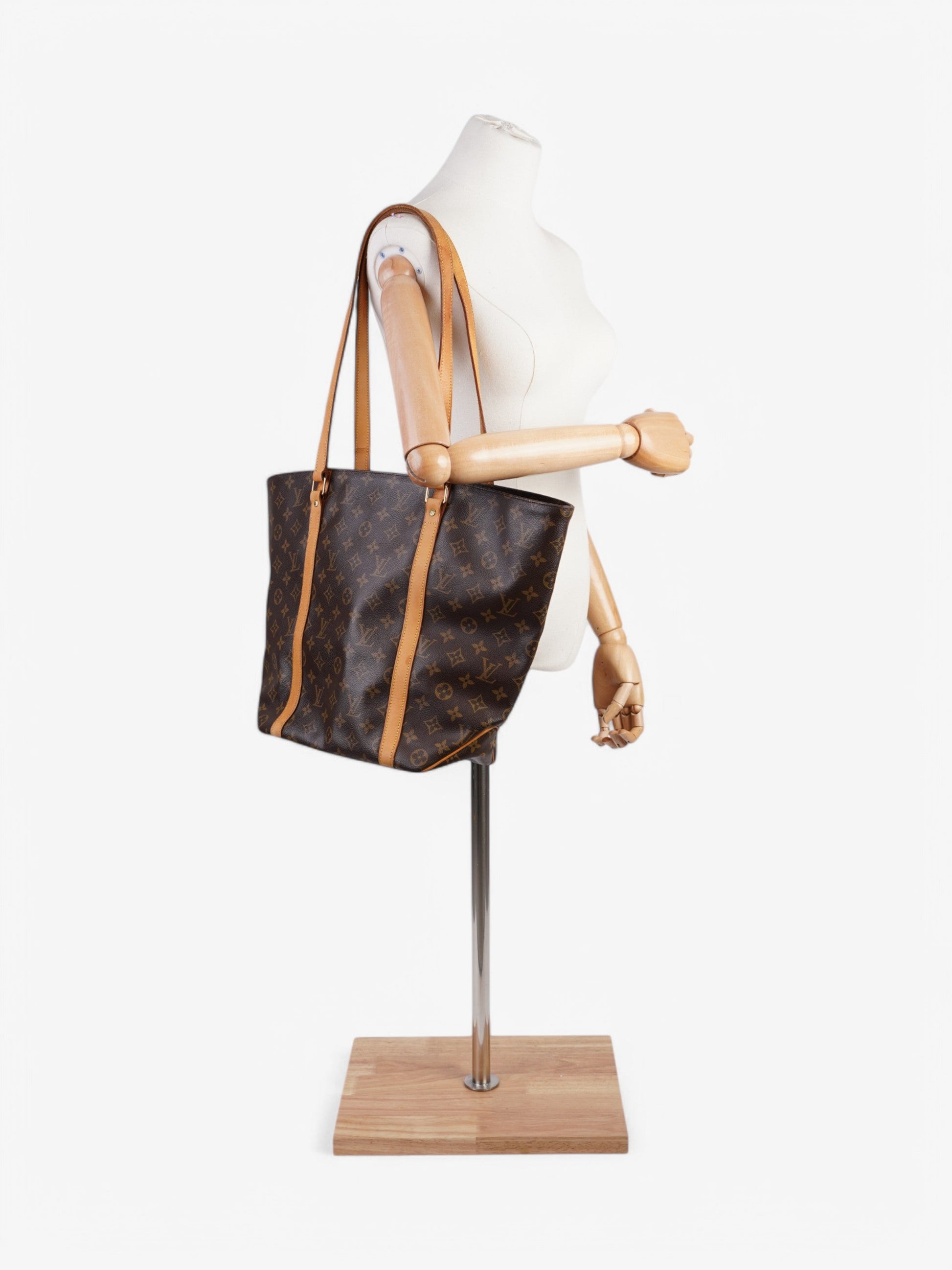 Louis Vuitton Sac Shopping Coated Monogram Canvas Coated Canvas Apparel