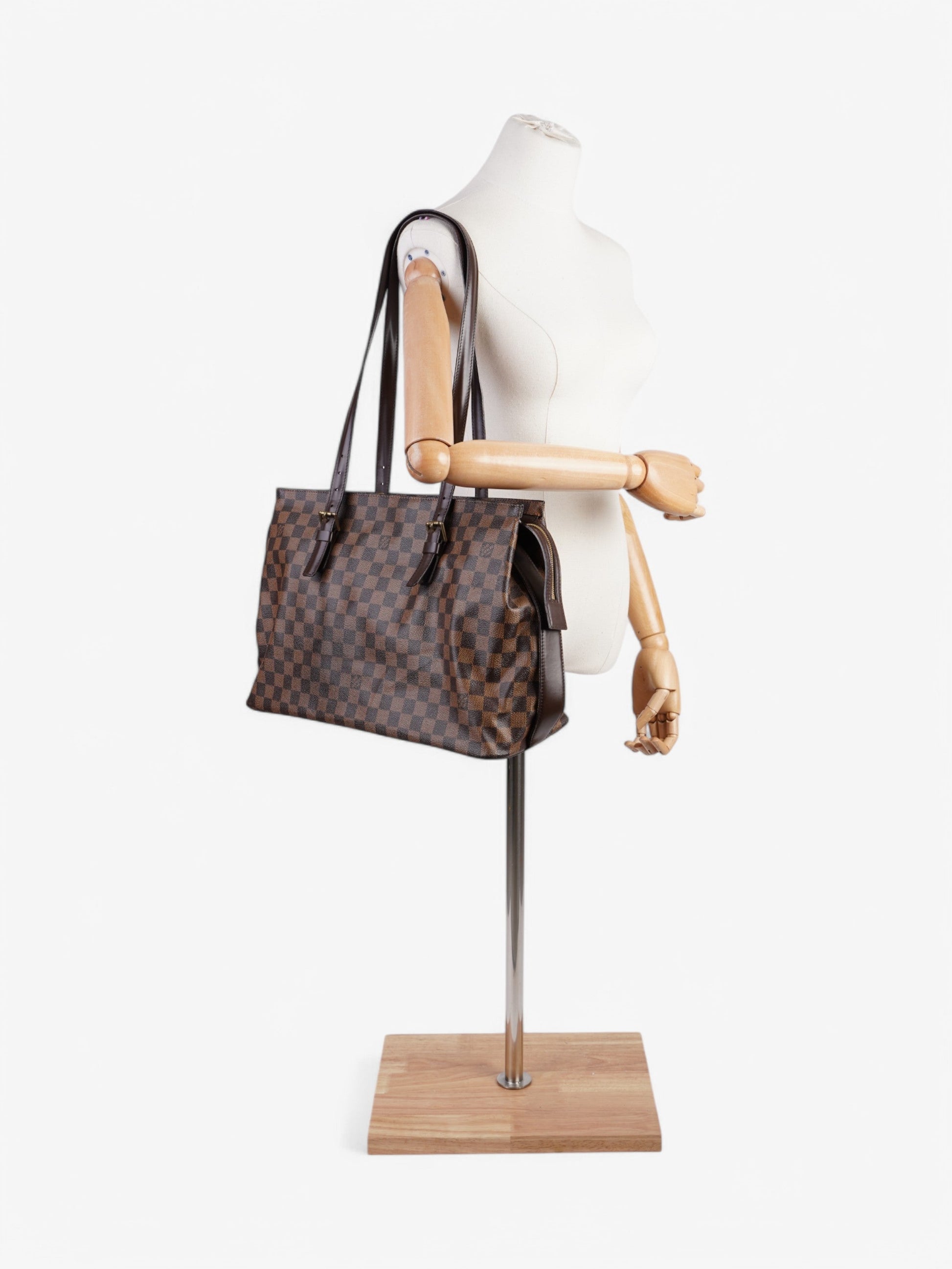 Louis Vuitton Chelsea Ebene Coated Damier Canvas Coated Canvas Apparel