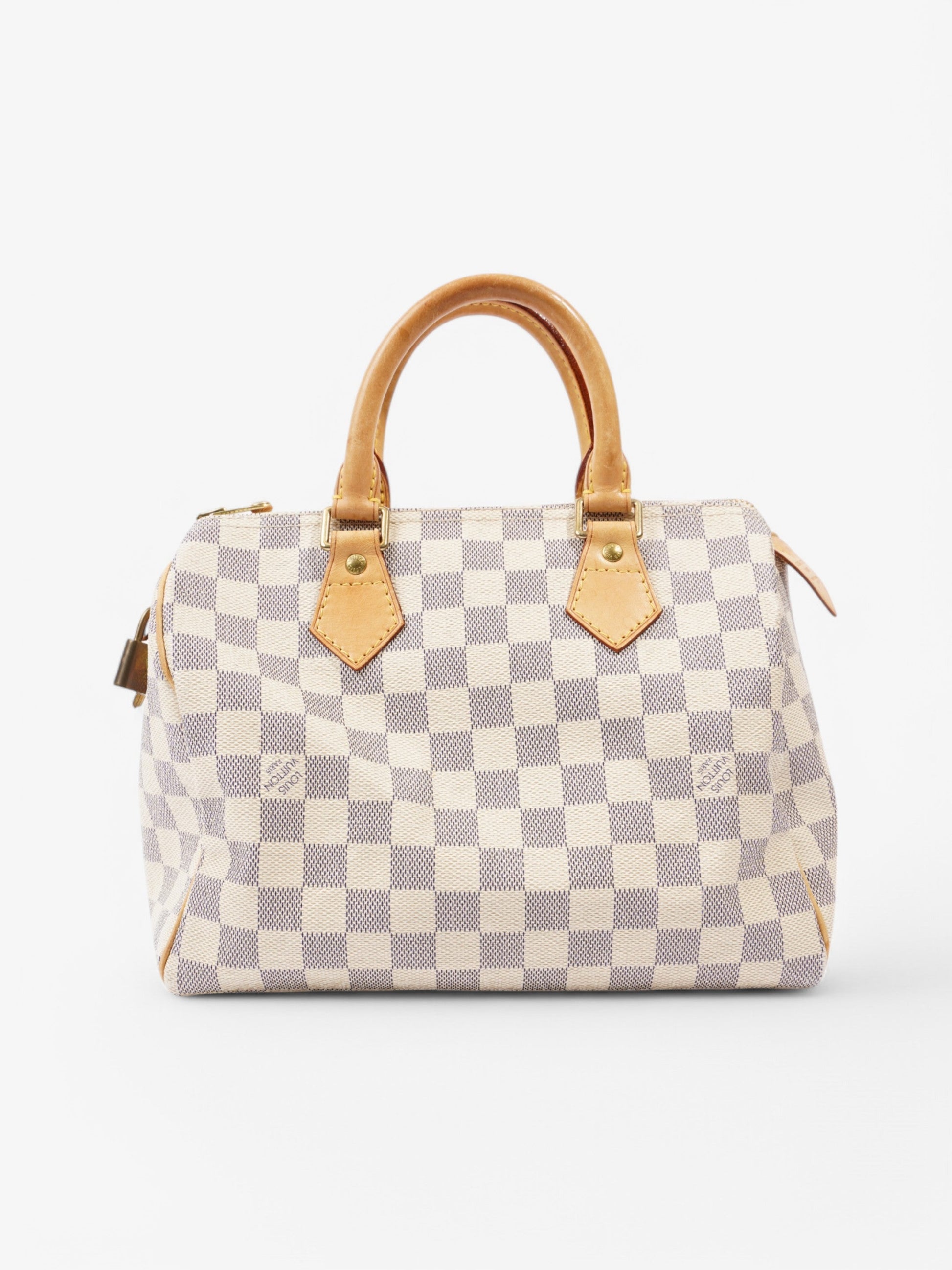 Louis Vuitton Speedy Azur Coated 25 Canvas Coated Canvas Damier Apparel
