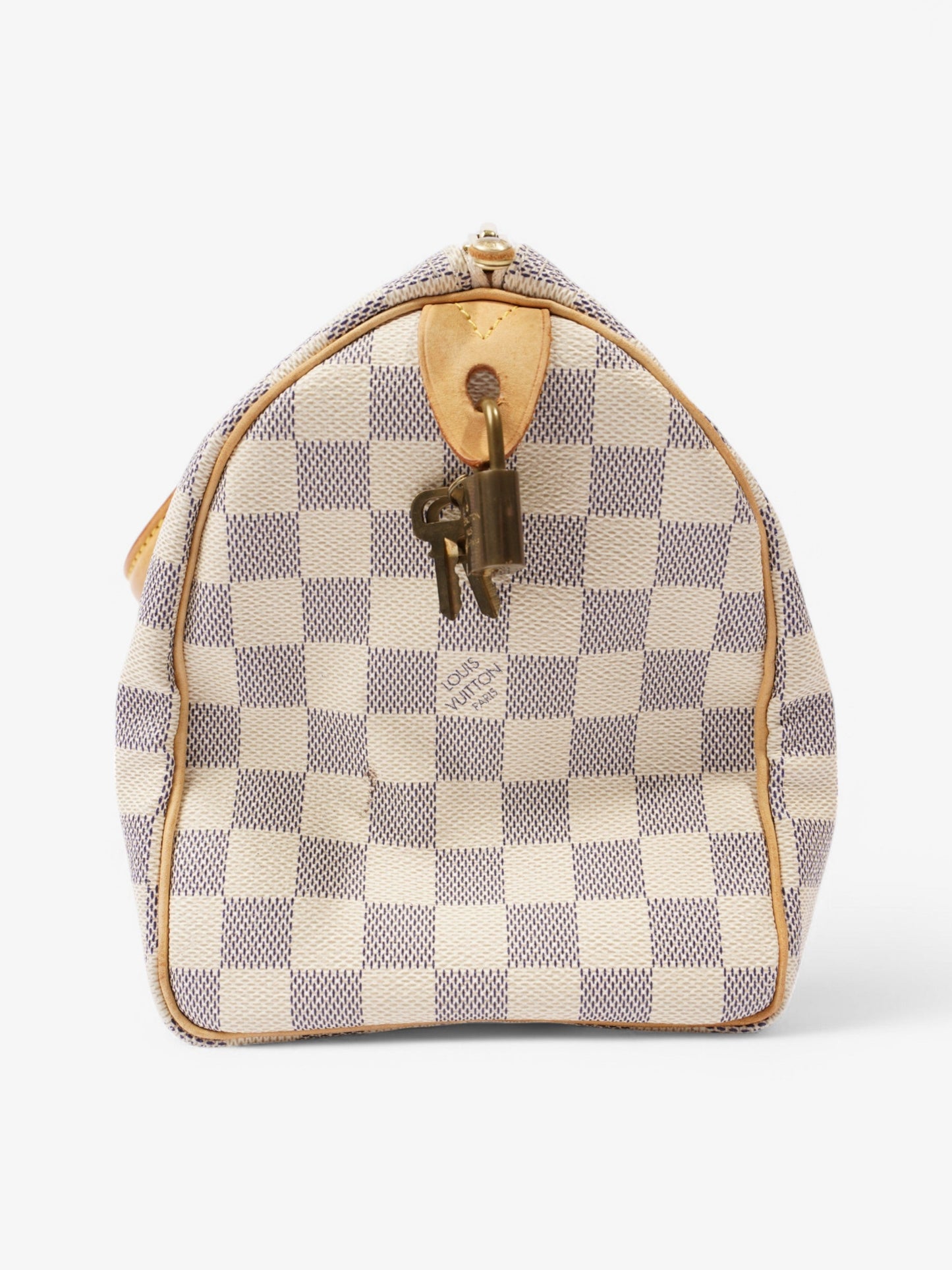 Louis Vuitton Speedy Azur Coated 25 Canvas Coated Canvas Damier Apparel