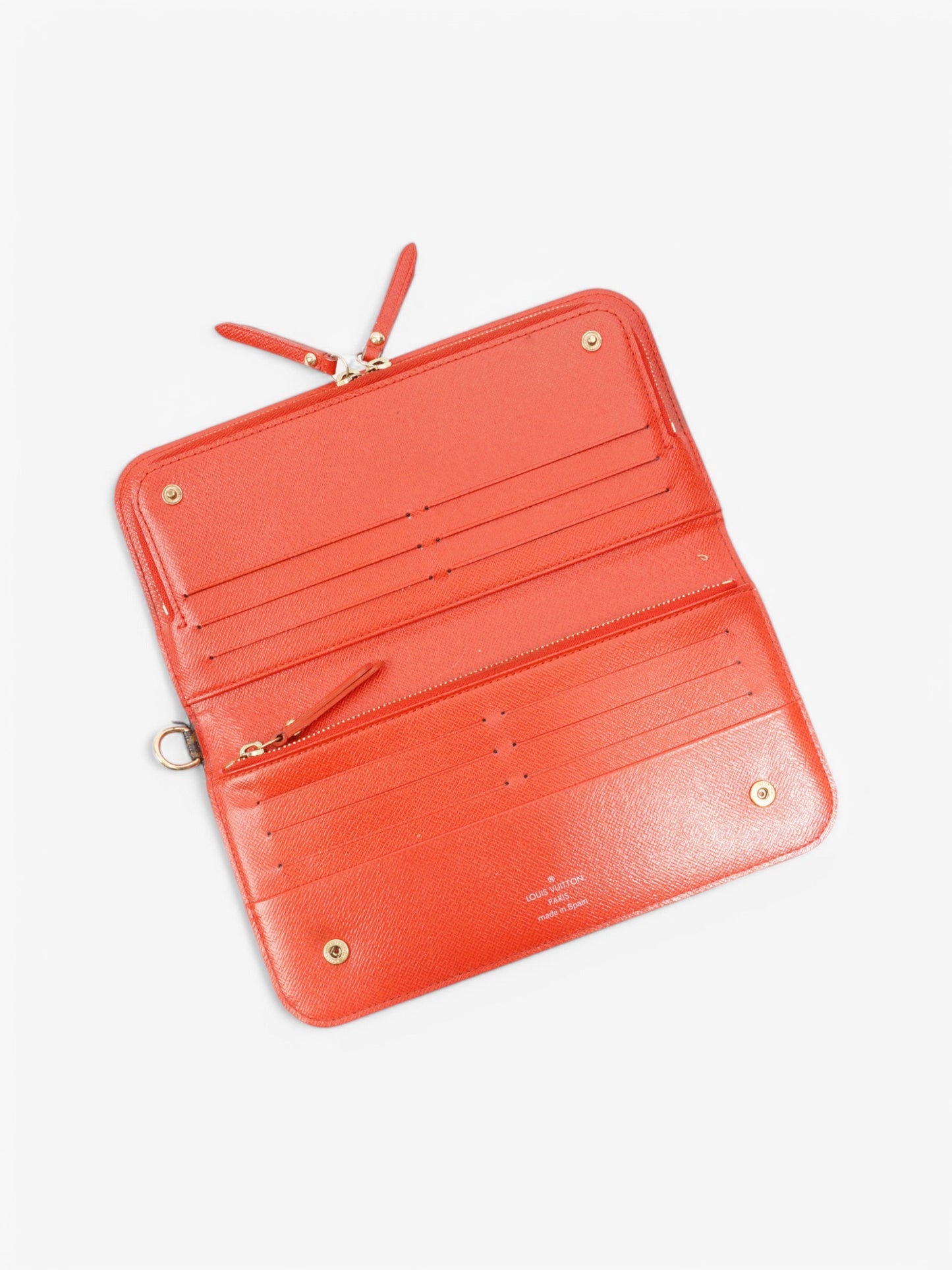 Louis Vuitton Zippy Coated Monogram Canvas Coated Canvas Wallet Case Canvas 22