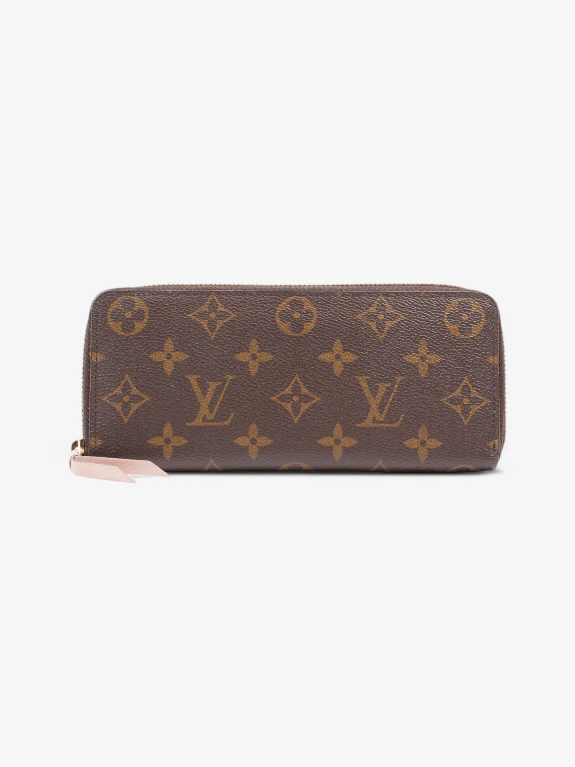 Louis Vuitton Clemence Coated Monogram Canvas Coated Canvas Wallet Case Canvas 18