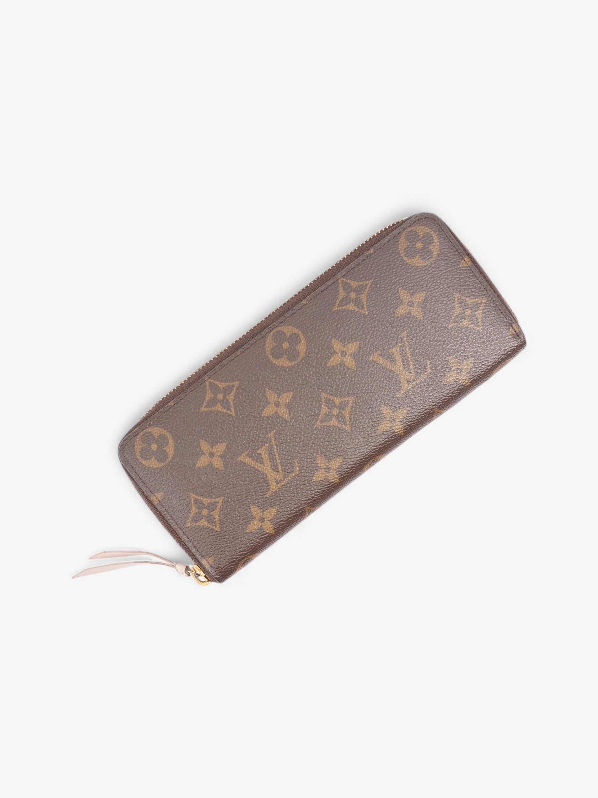 Louis Vuitton Clemence Coated Monogram Canvas Coated Canvas Wallet Case Canvas 18